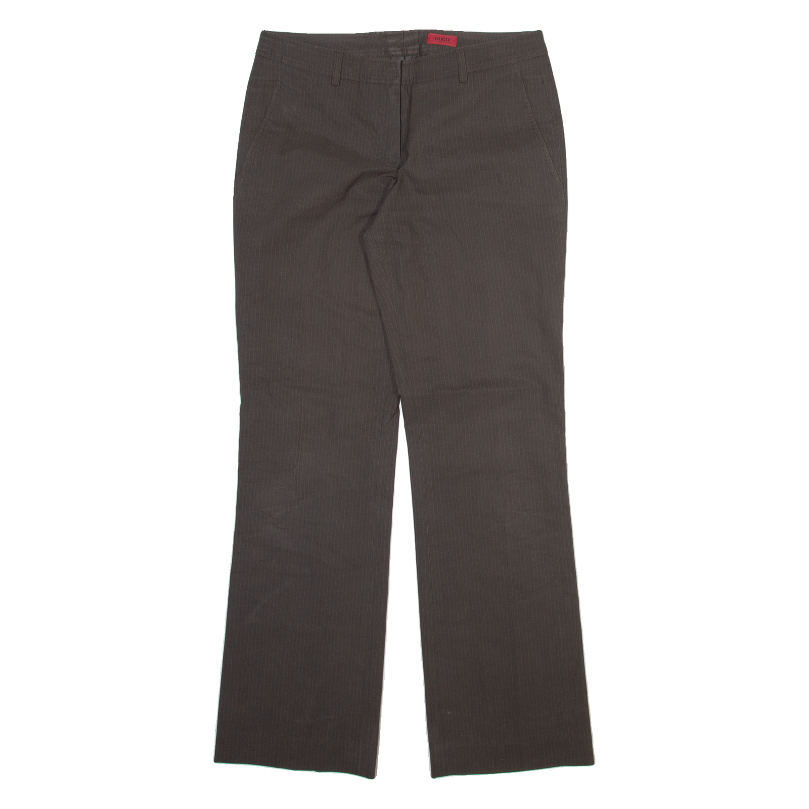 BOSS Womens Trousers Grey Regular Bootcut W30 L30 Refurbished - N/A refurbished available on Cerqular