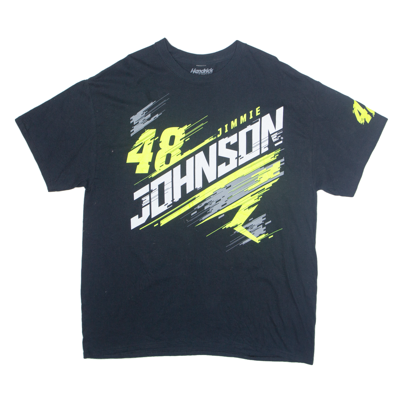 HENDRICK Kimmie Johnson Mens T-Shirt Black USA XL Refurbished - N/A refurbished available on Cerqular