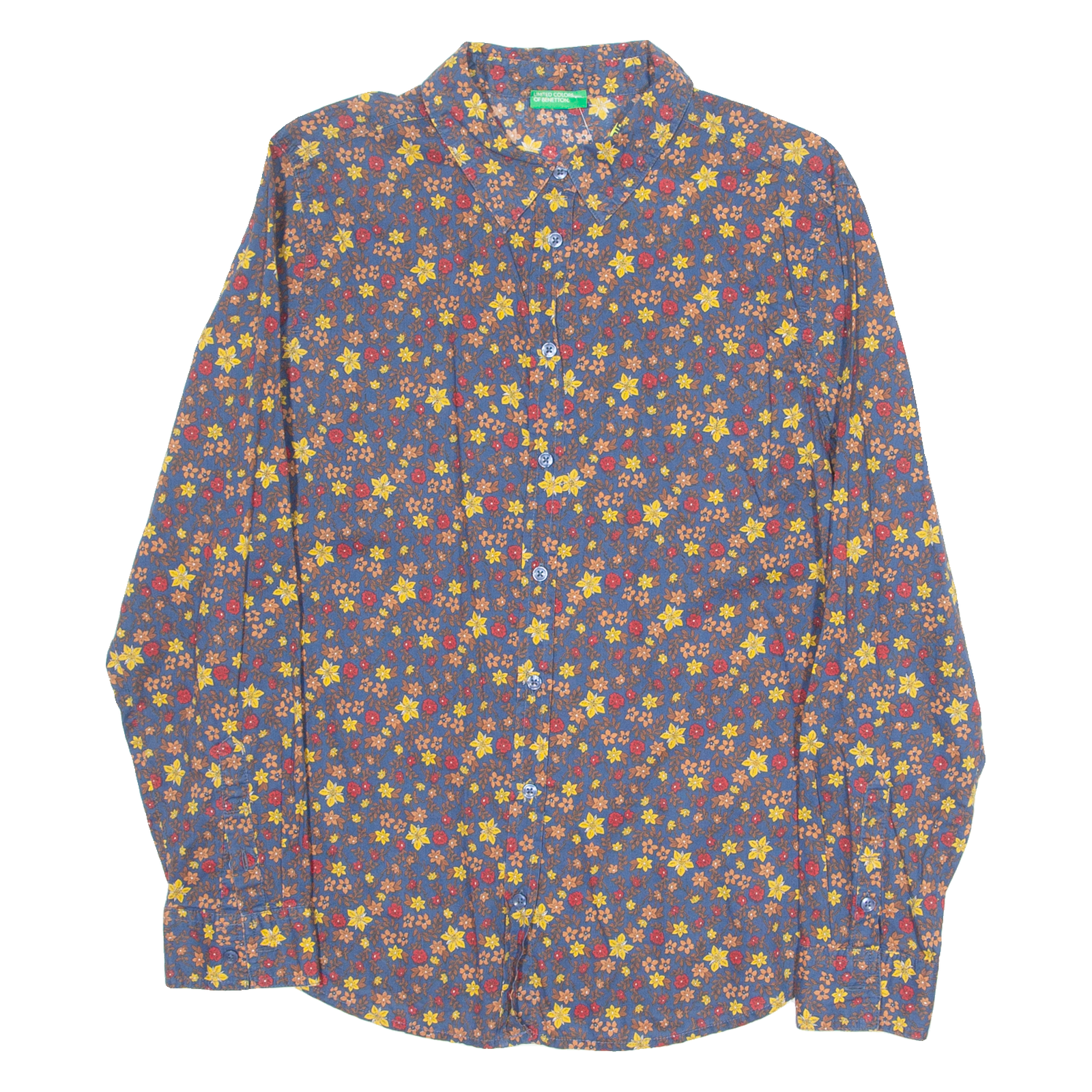 Buy Womens Printed Blouse Blue Long Sleeve Floral L Refurbished - $16.89 Womens Printed Blouse Blue Long Sleeve Floral L Refurbished - N/A refurbished available on Cerqular