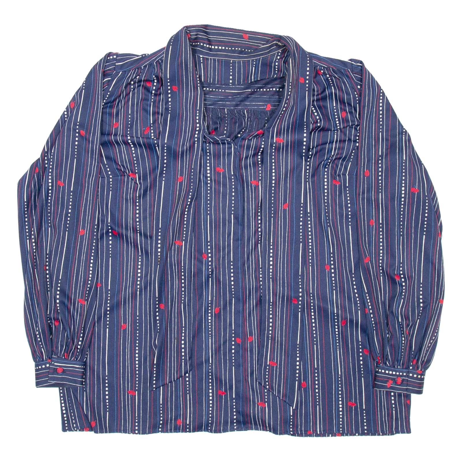 Womens Shirt Blue Striped Long Sleeve L Refurbished - N/A refurbished available on Cerqular