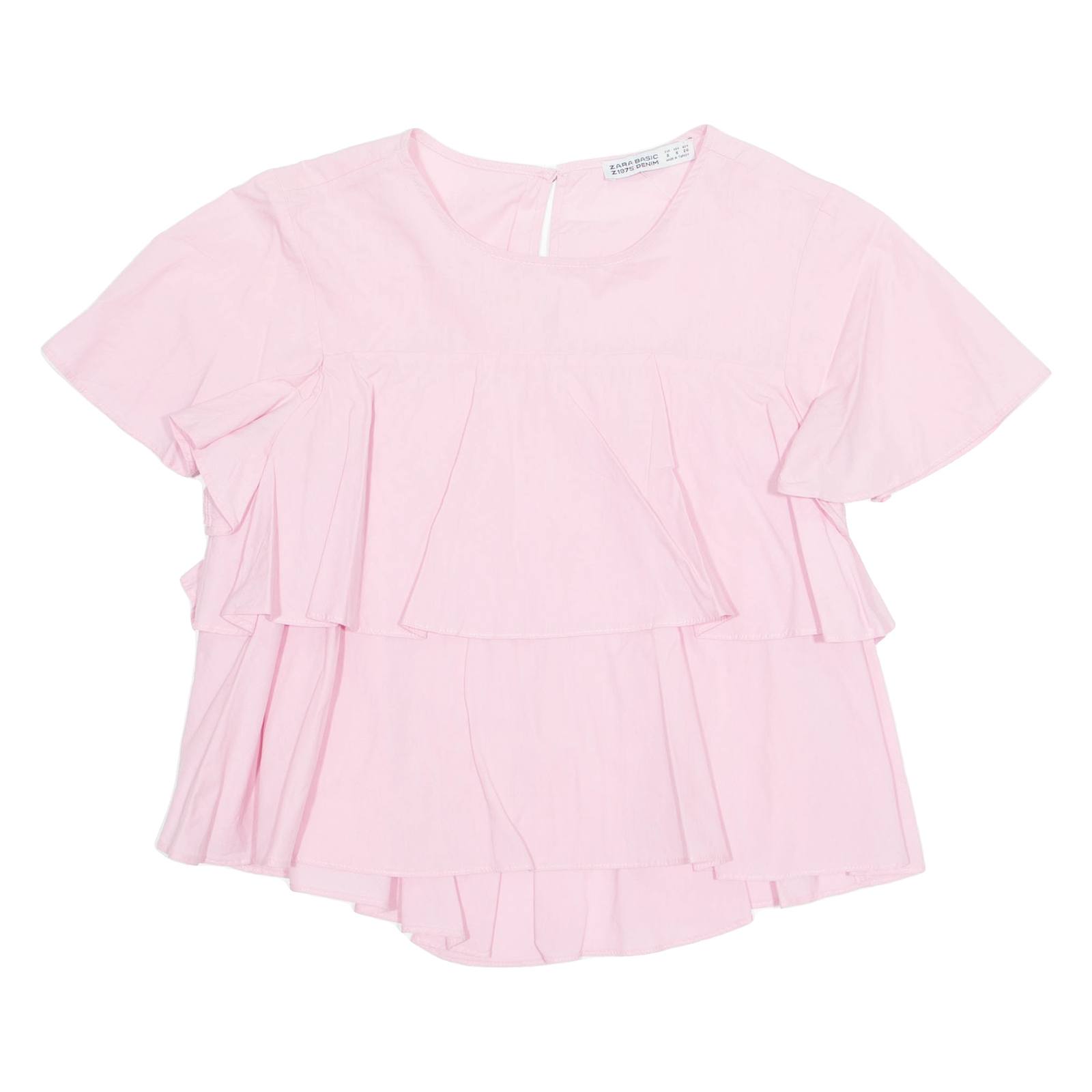 ZARA Womens Top Pink S Refurbished - N/A refurbished available on Cerqular