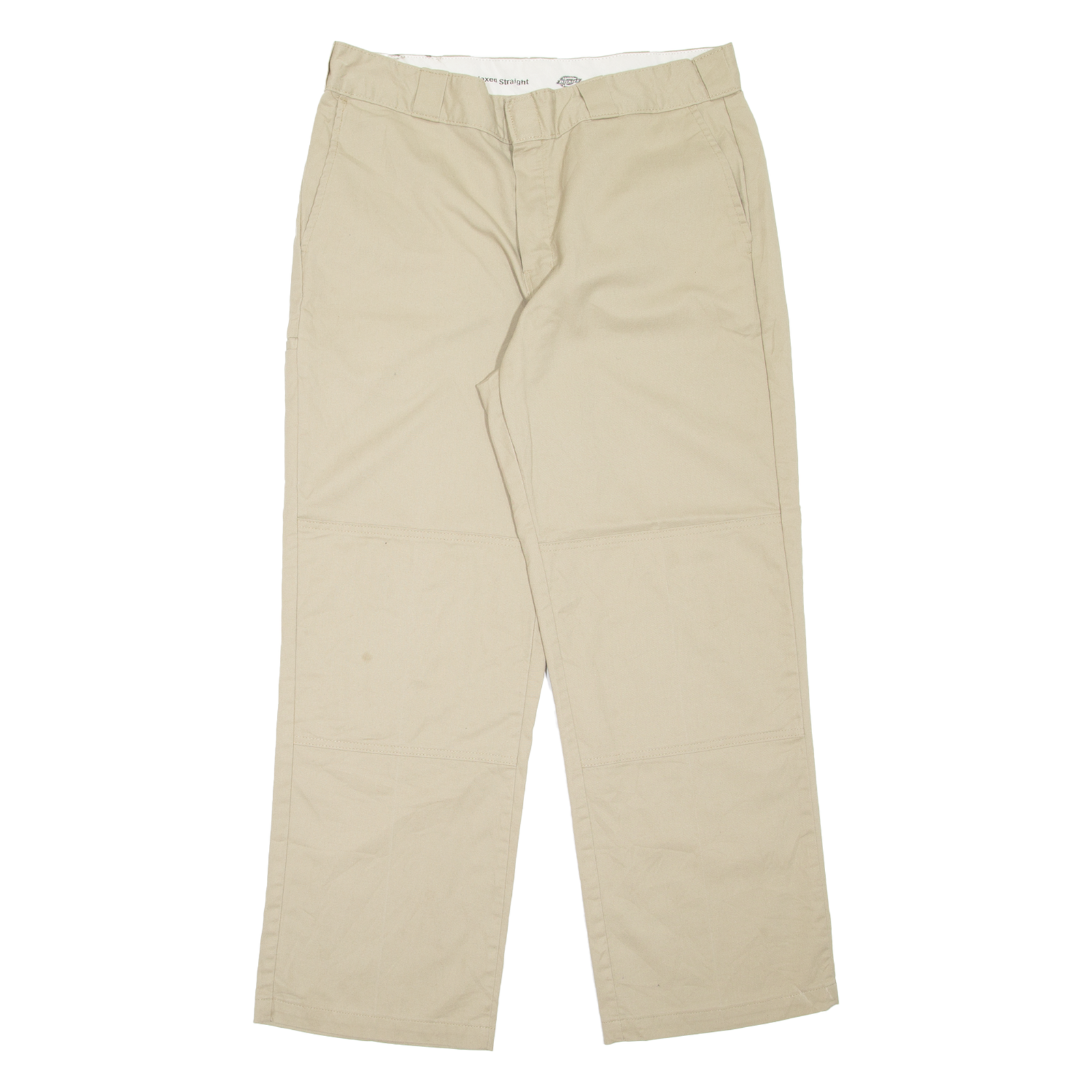 DICKIES Workwear Mens Trousers Beige Relaxed Straight W36 L30 Refurbished - N/A refurbished available on Cerqular
