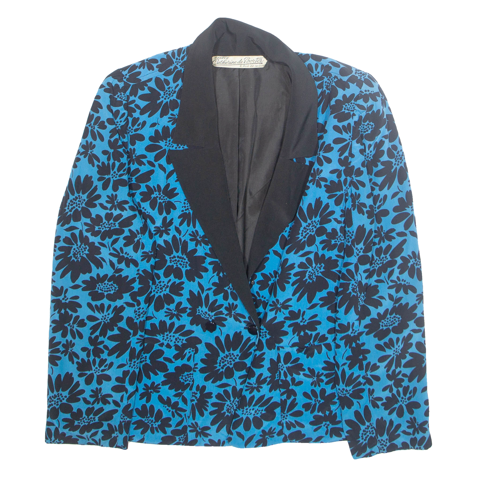 Buy CATHERINE DE FOOLTER Womens Blazer Jacket Blue Floral M Refurbished - $46.79 CATHERINE DE FOOLTER Womens Blazer Jacket Blue Floral M Refurbished - N/A refurbished available on Cerqular