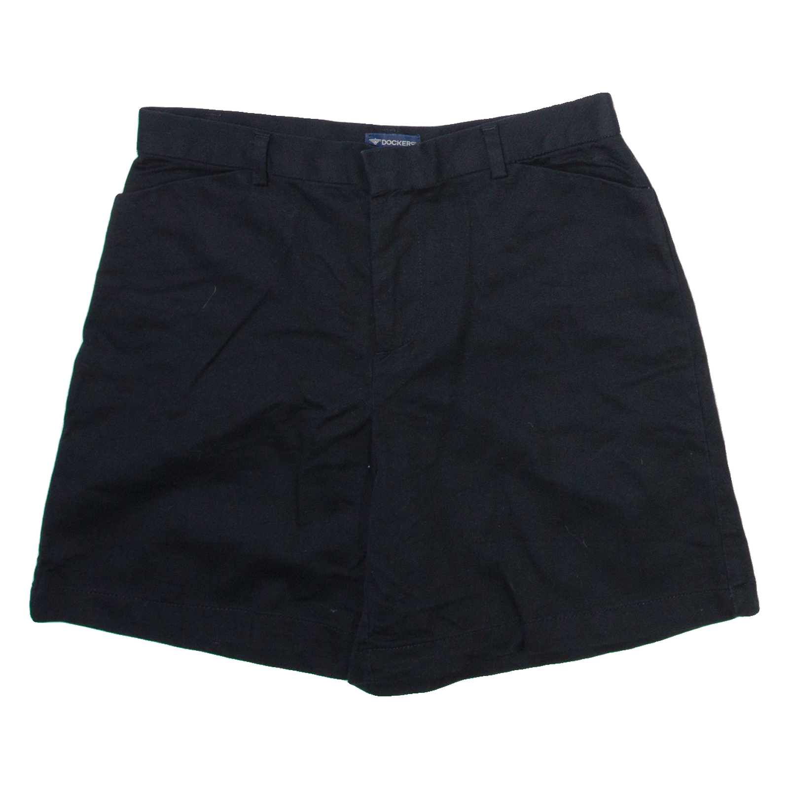 DOCKERS Womens Casual Shorts Black S W28 Refurbished - N/A refurbished available on Cerqular