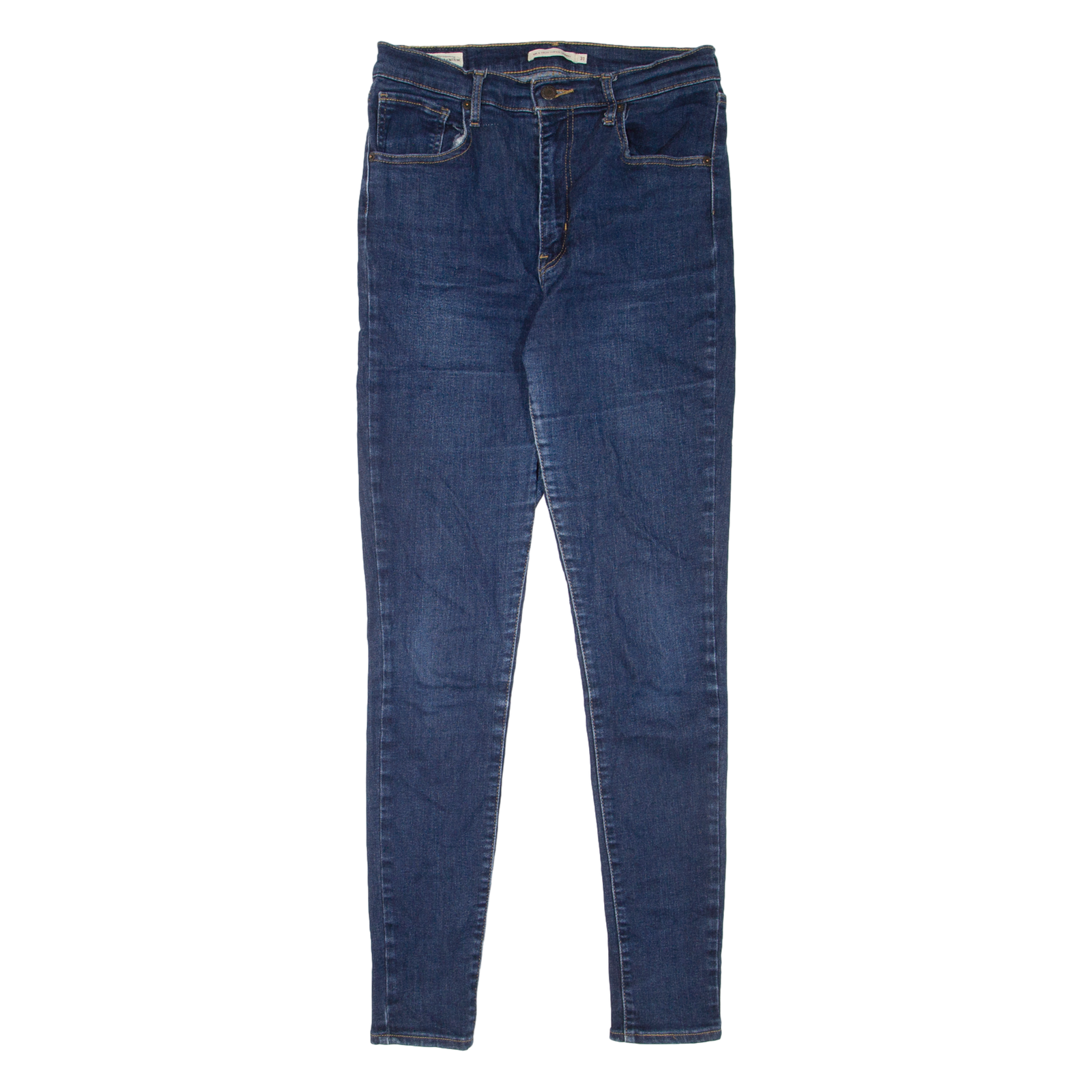 LEVI'S Mile High BIG E Womens Jeans Blue Slim Skinny W31 L32 Refurbished - N/A refurbished available on Cerqular