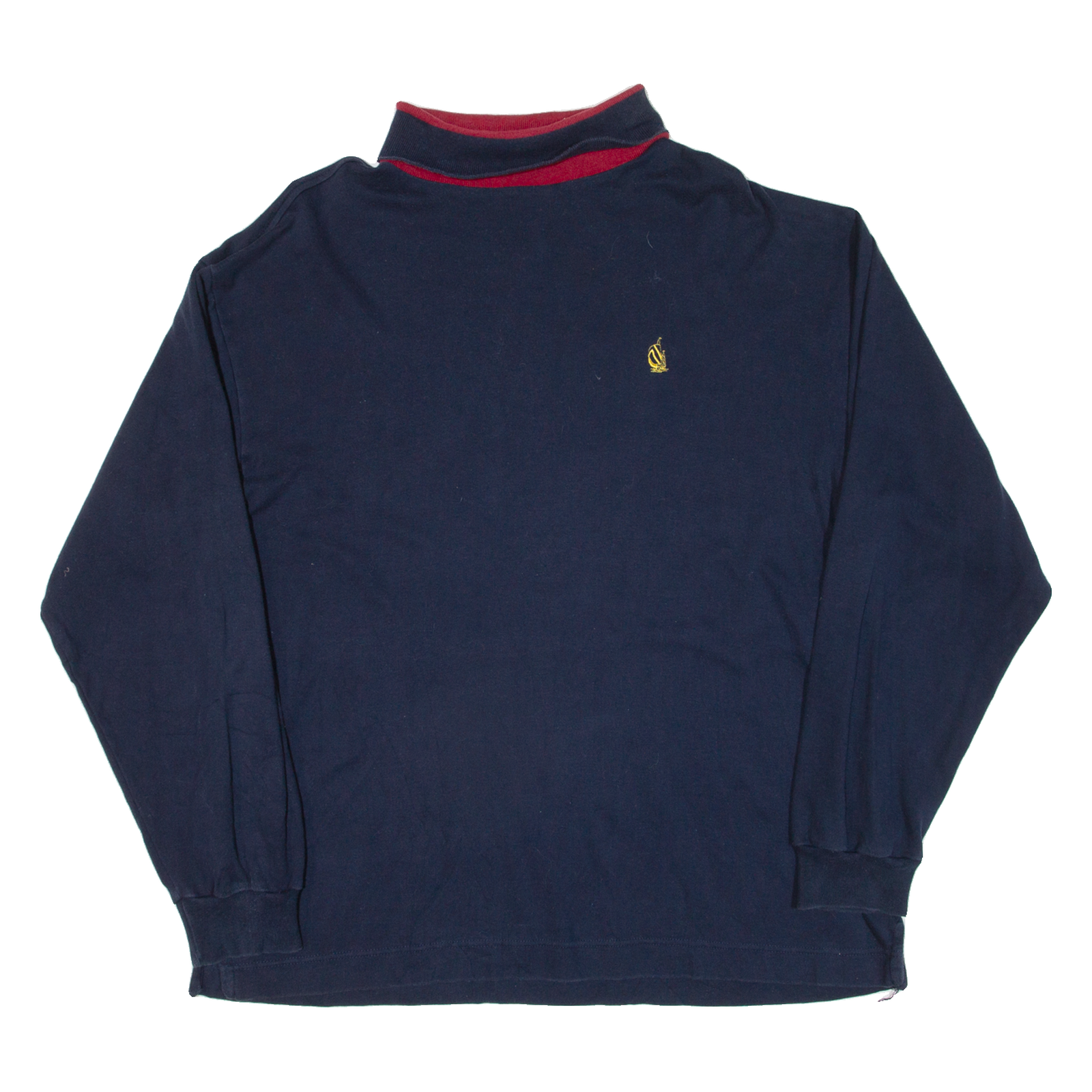 NAUTICA Mens Sweatshirt Blue Roll Neck XL Refurbished - N/A refurbished available on Cerqular