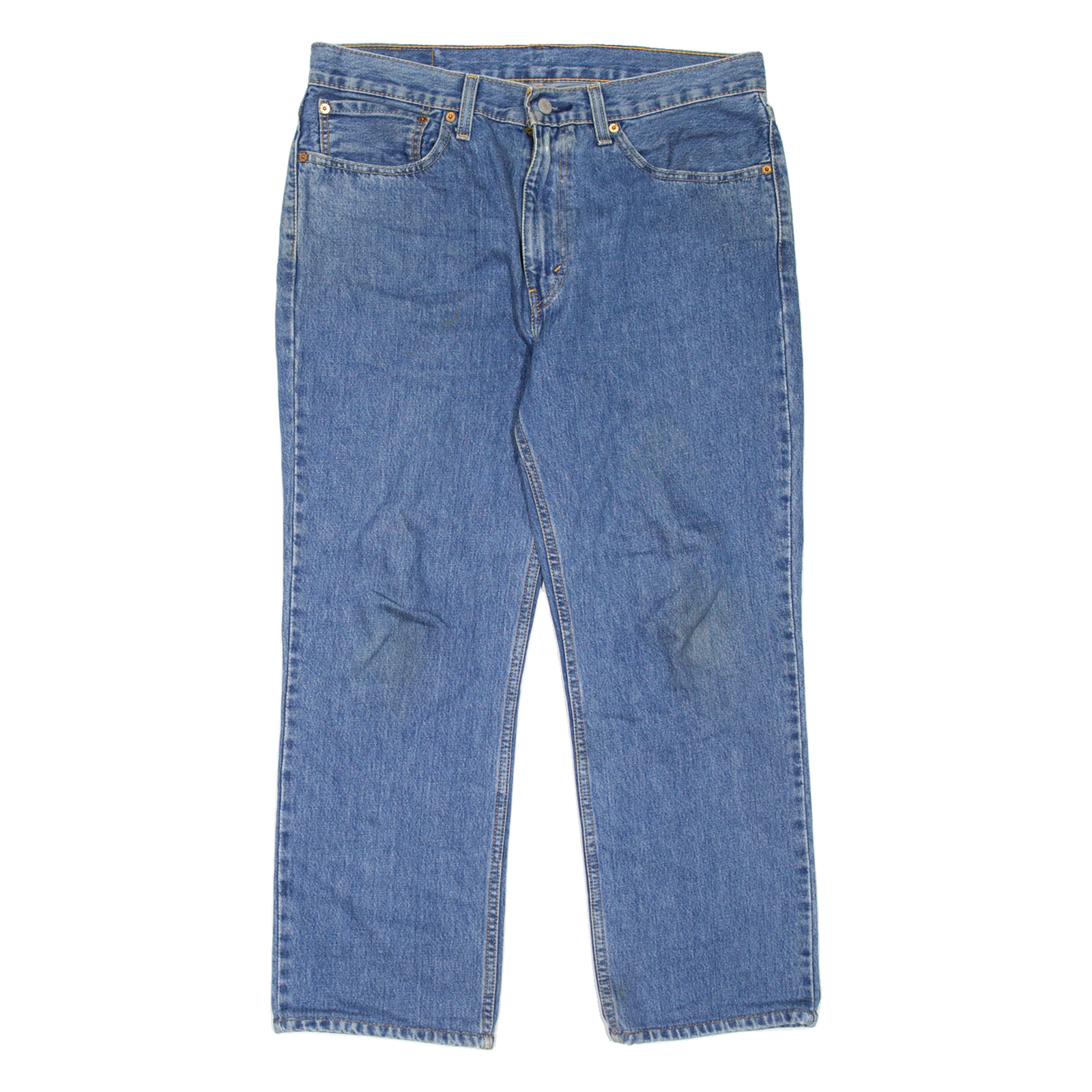 LEVI'S 516 Jeans Mens Blue Regular Straight W35 L26 Refurbished - N/A refurbished available on Cerqular