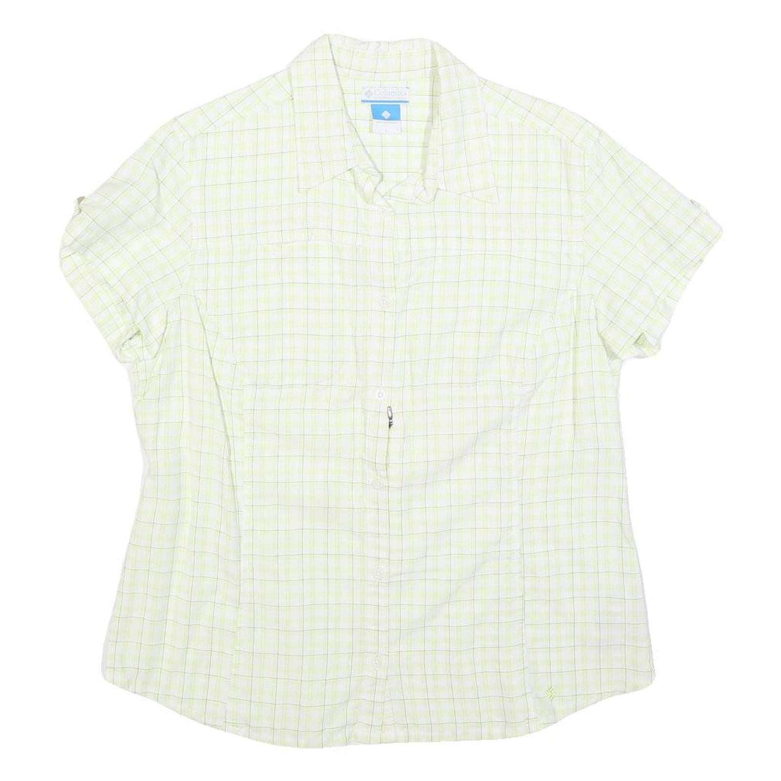 Buy COLUMBIA Womens White & Green Check Shirt L Lightweight Casual Outdoor Summer Refurbished - $32.49 COLUMBIA Womens White & Green Check Shirt L Lightweight Casual Outdoor Summer Refurbished - N/A refurbished available on Cerqular