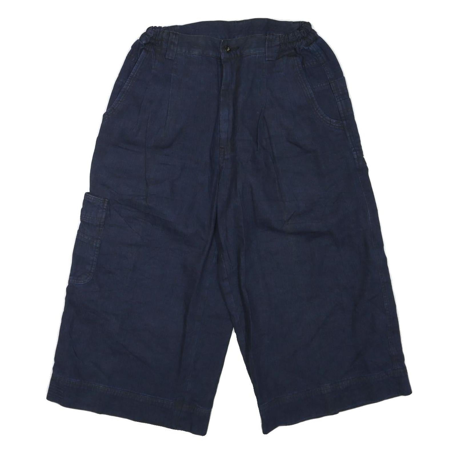 Buy Mens Navy Casual Cotton Blend Cargo Shorts S W28 Pocketed AGarment Refurbished - $15.59 Mens Navy Casual Cotton Blend Cargo Shorts S W28 Pocketed AGarment Refurbished - N/A refurbished available on Cerqular