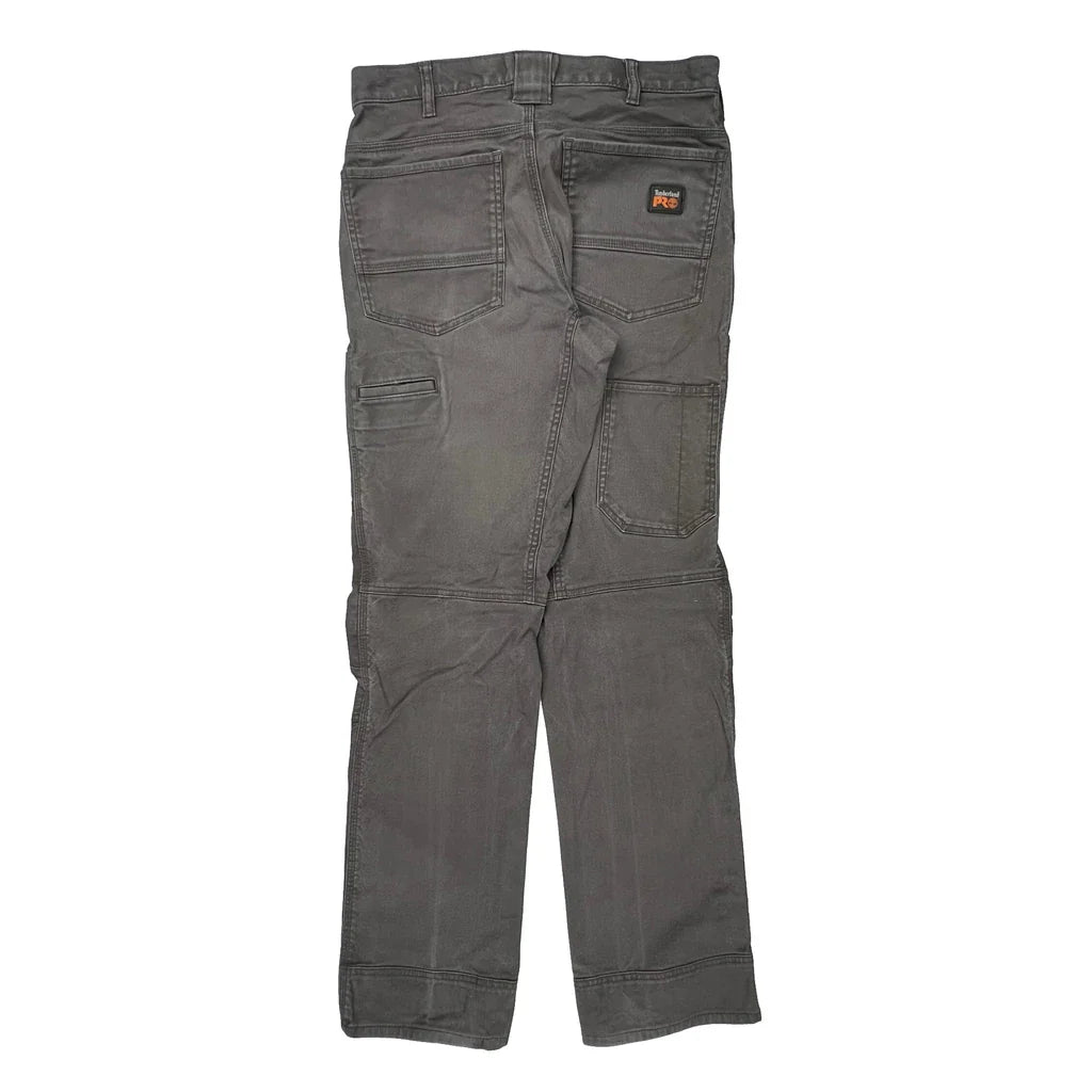 Timberland Cargo Trousers - 32W 34L Grey Cotton Refurbished - Thrifted (note: this is a term often used to describe second- refurbished available on Cerqular