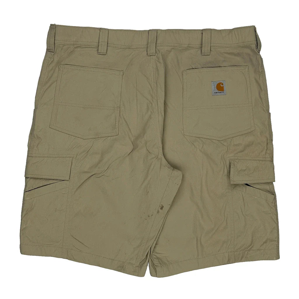 Buy Carhartt Cargo Shorts - 38W 11L Beige Cotton Refurbished - $17.27 Carhartt Cargo Shorts - 38W 11L Beige Cotton Refurbished - Thrifted (note: this is a term often used to describe second- refurbished available on Cerqular