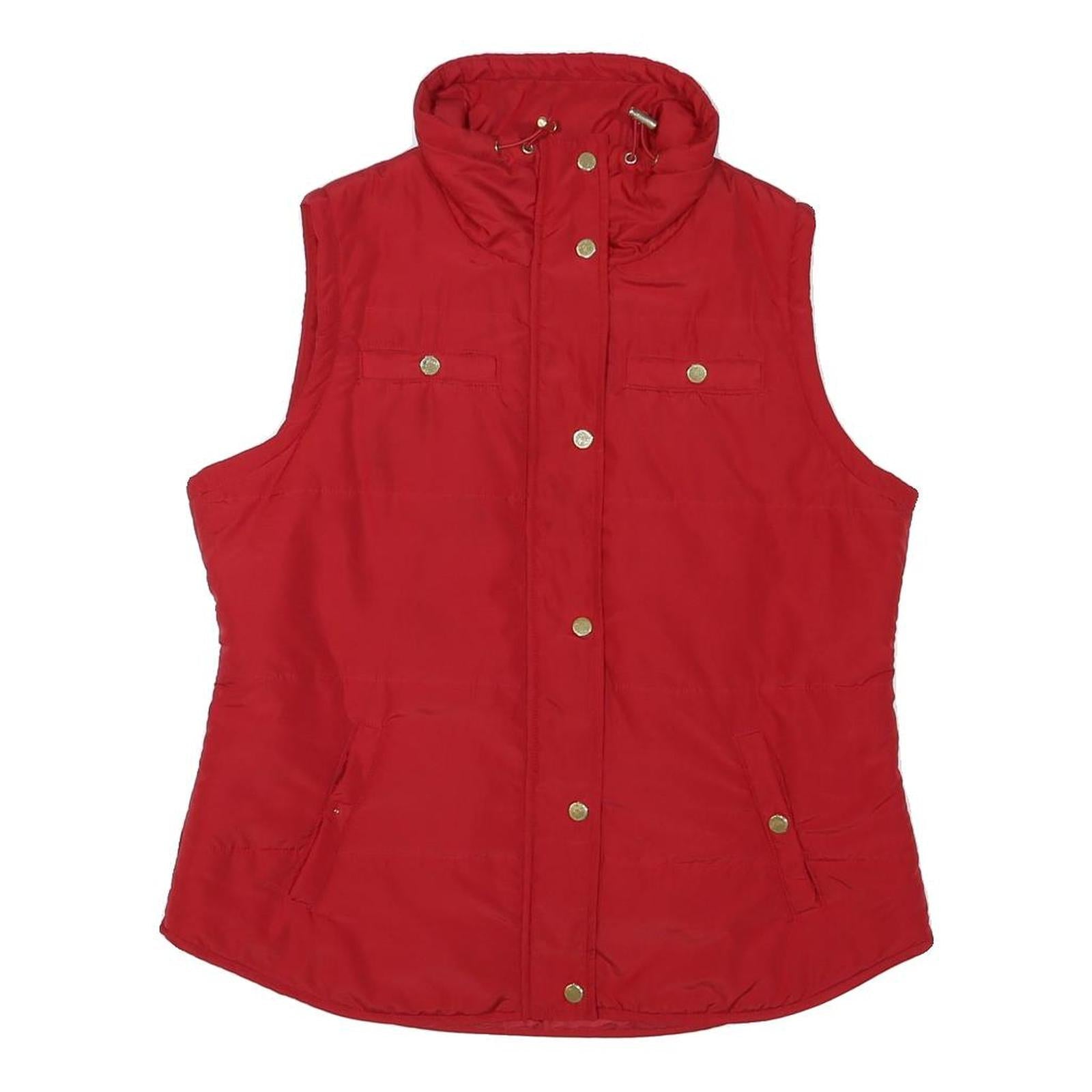 Buy STYLE & CO Womens Red Sleeveless Quilted L Jacket Polyester Blend Zip Puffer Refurbished - $51.99 STYLE & CO Womens Red Sleeveless Quilted L Jacket Polyester Blend Zip Puffer Refurbished - N/A refurbished available on Cerqular