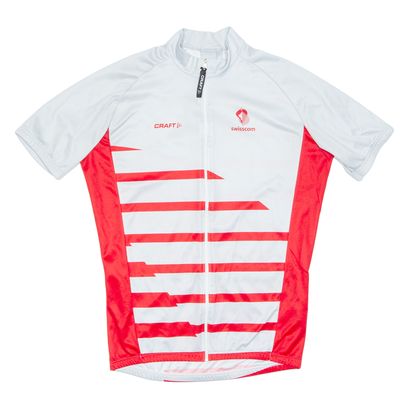Cycling Mens Jersey Grey 1/2 Zip L Refurbished - N/A refurbished available on Cerqular