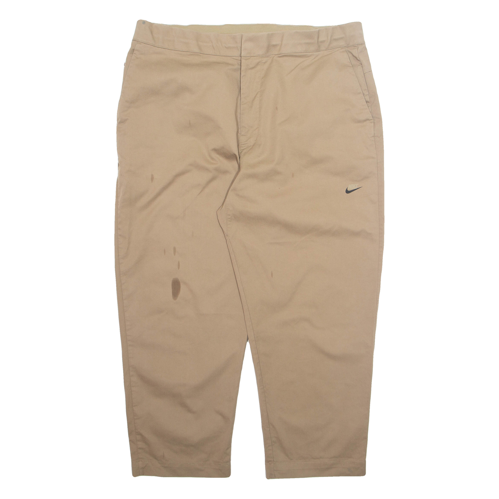 NIKE Mens Trousers Beige Regular Tapered W38 L25 Refurbished - N/A refurbished available on Cerqular