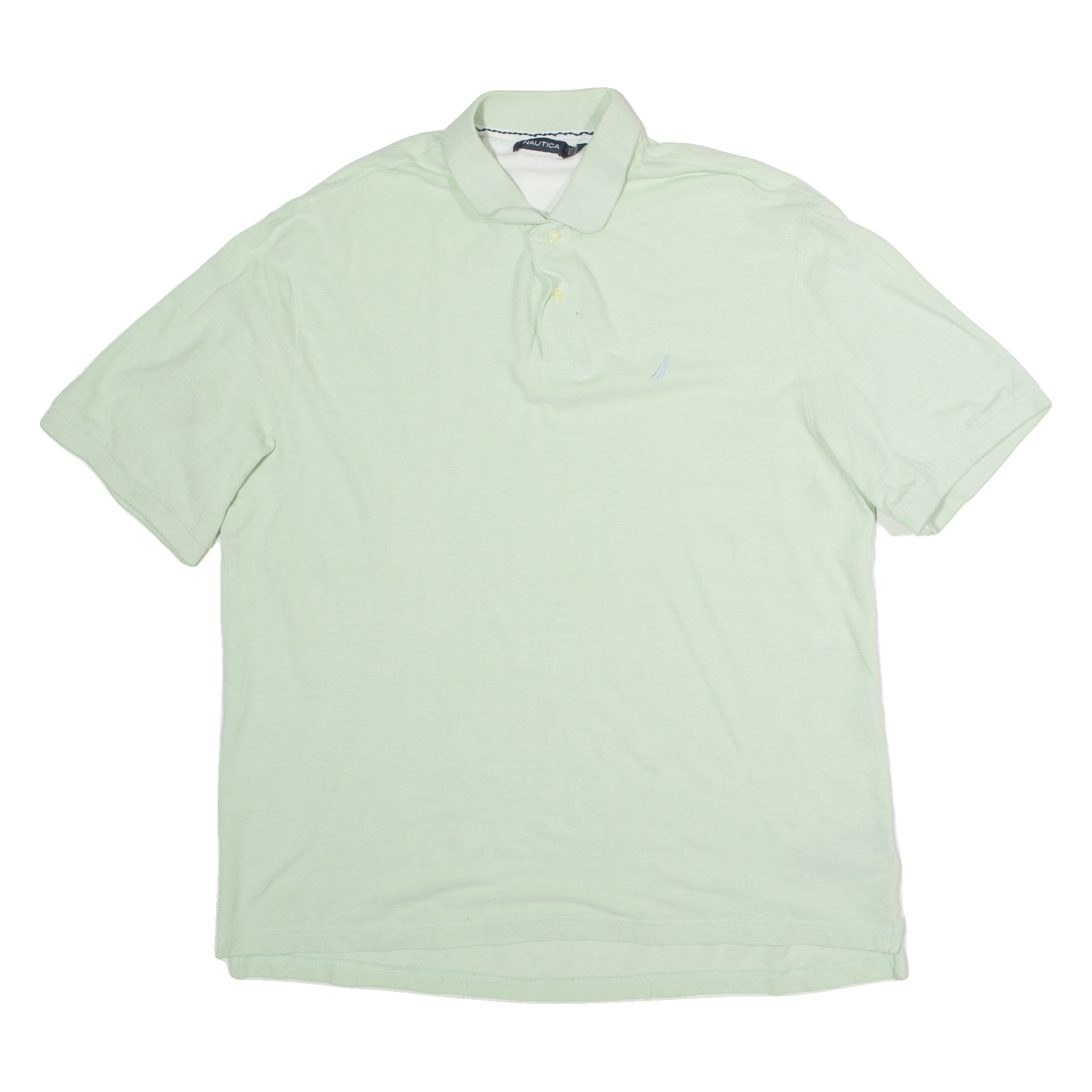 NAUTICA Mens Polo Shirt Green XL Refurbished - N/A refurbished available on Cerqular