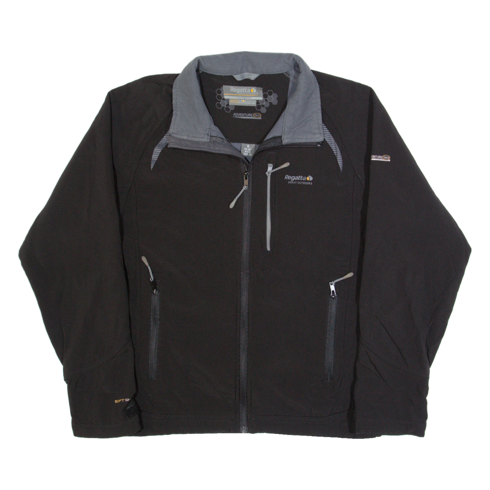 REGATTA Mens Jacket Black S Refurbished - N/A refurbished available on Cerqular