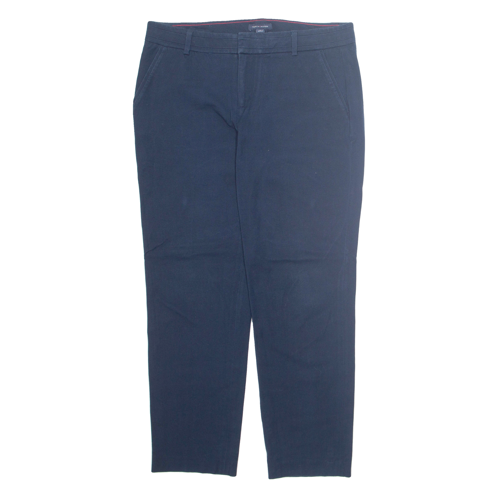 TOMMY HILFIGER Madison Womens Trousers Blue Regular Tapered W32 L26 Refurbished - N/A refurbished available on Cerqular