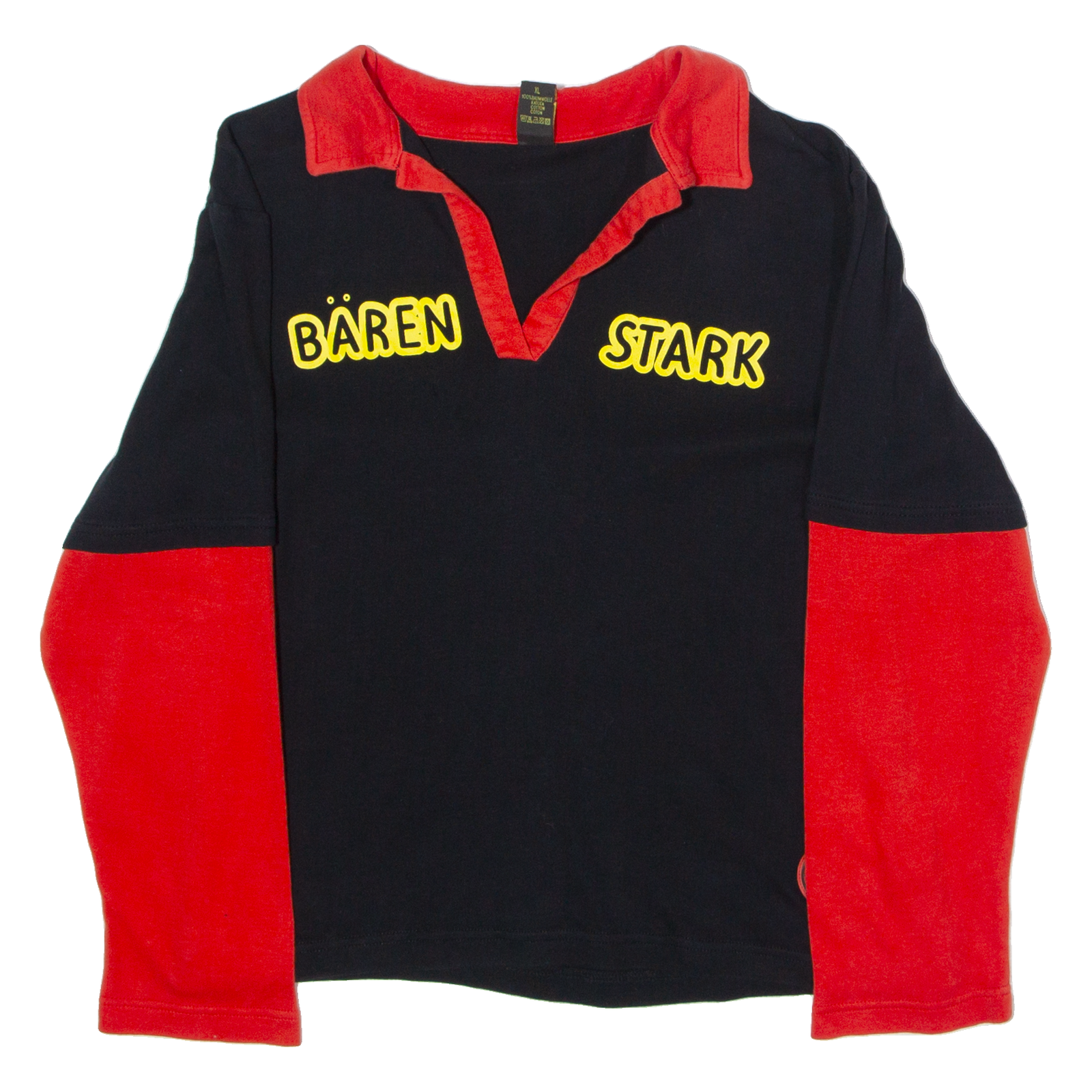 SC BERN HOCKEY Baren Stark Womens T-Shirt Black Long Sleeve Collared XL Refurbished - N/A refurbished available on Cerqular