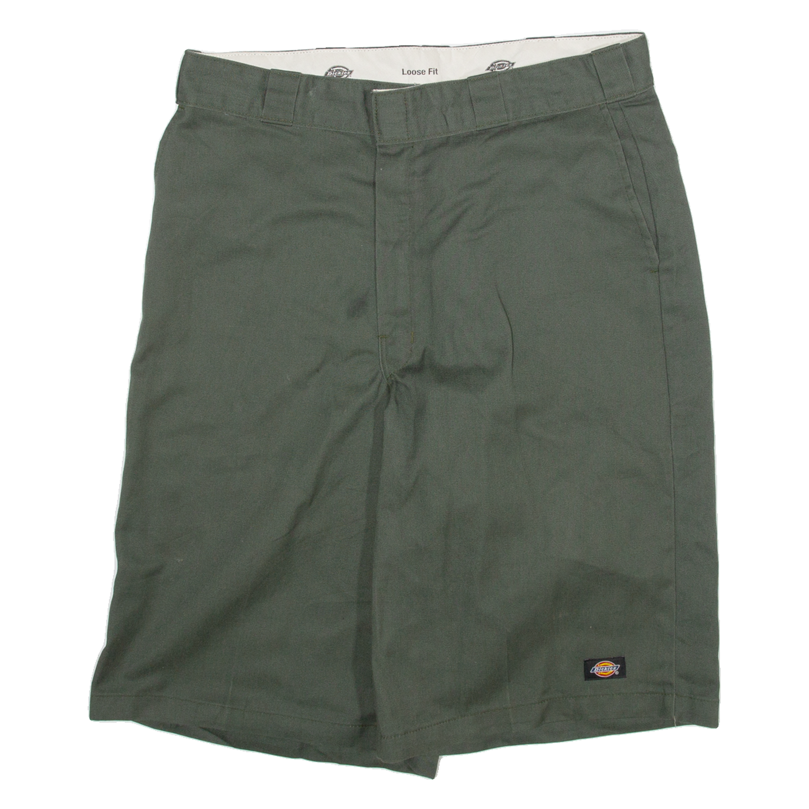 DICKIES Mens Workwear Shorts Green Loose XL W36 Refurbished - N/A refurbished available on Cerqular