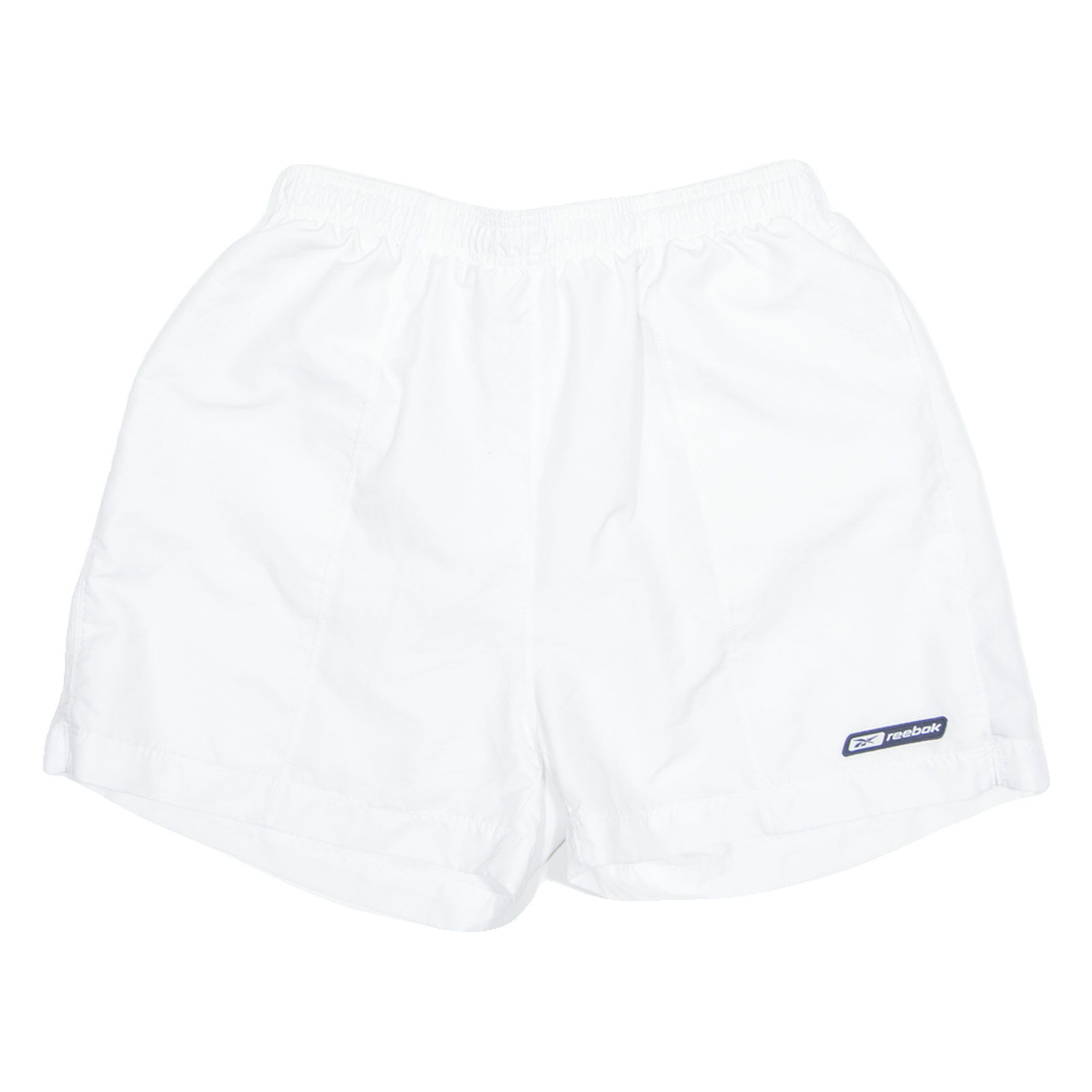 REEBOK Mesh Lined Mens Swimming Shorts White Relaxed L W28 Refurbished - N/A refurbished available on Cerqular