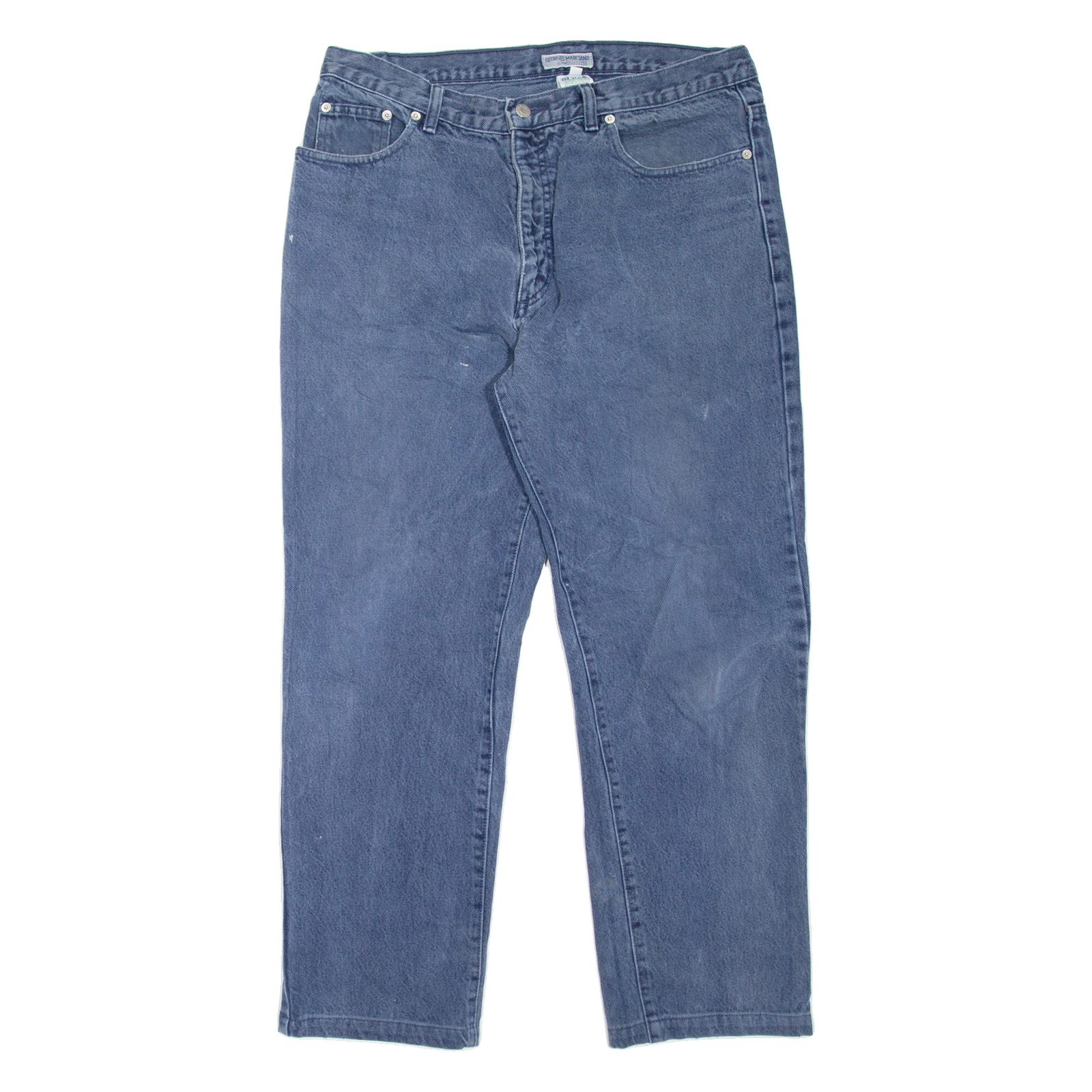 Buy GUESS Georges Marciano Mens Jeans Blue Regular Straight 90s W34 L27 Refurbished - $31.19 GUESS Georges Marciano Mens Jeans Blue Regular Straight 90s W34 L27 Refurbished - N/A refurbished available on Cerqular