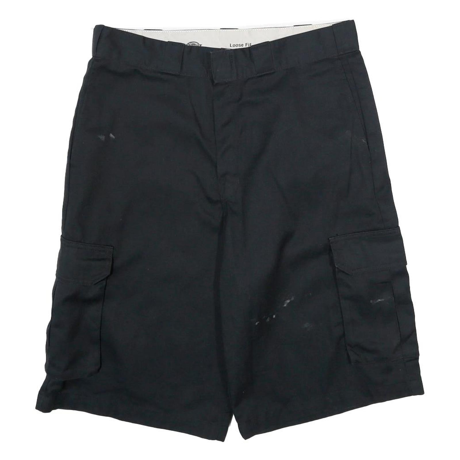 Buy DICKIES Mens Black Cargo Shorts L W34 Workwear Polyester Blend Loose Fit Refurbished - $24.69 DICKIES Mens Black Cargo Shorts L W34 Workwear Polyester Blend Loose Fit Refurbished - N/A refurbished available on Cerqular