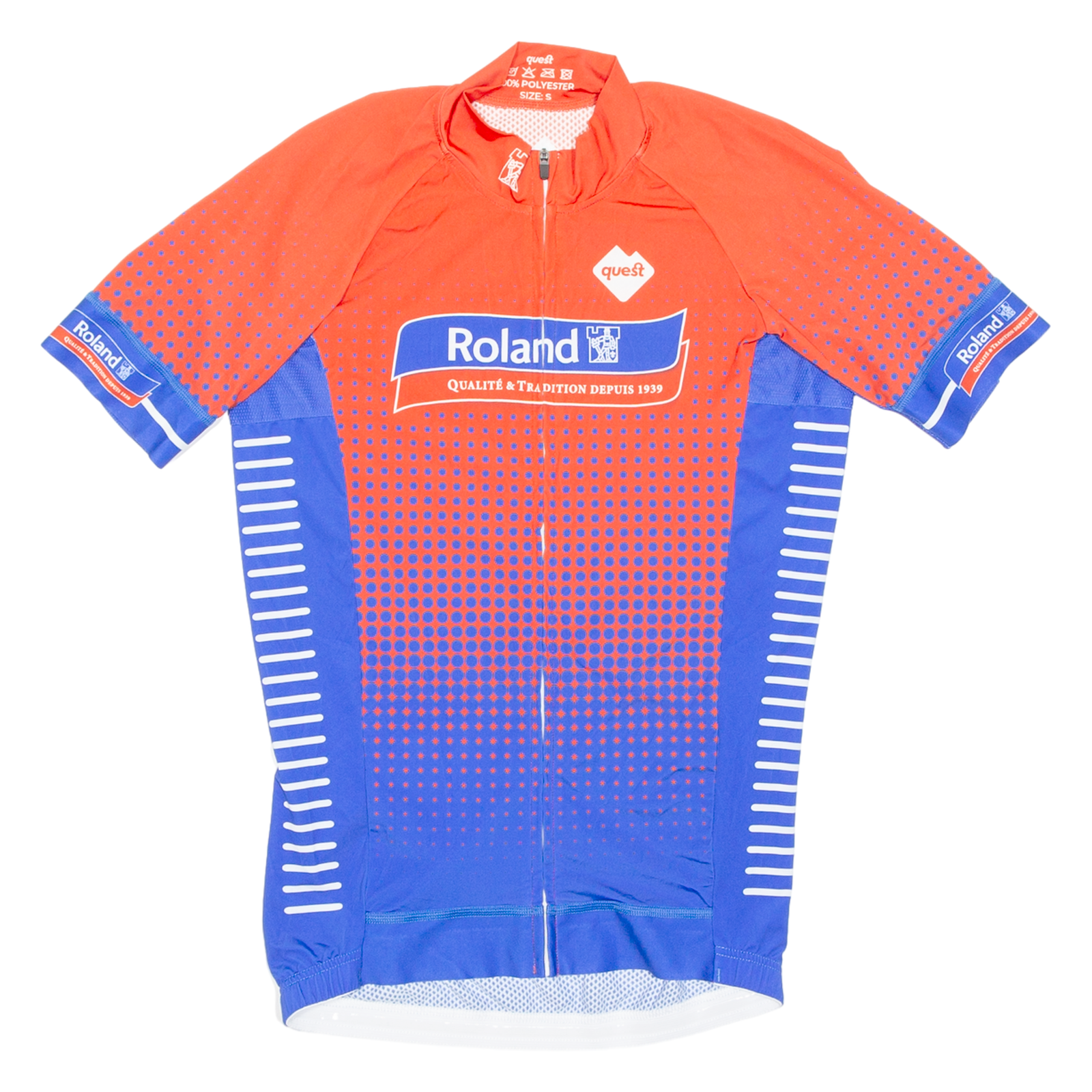 Cycling Mens Jersey Blue Full Zip S Refurbished - N/A refurbished available on Cerqular