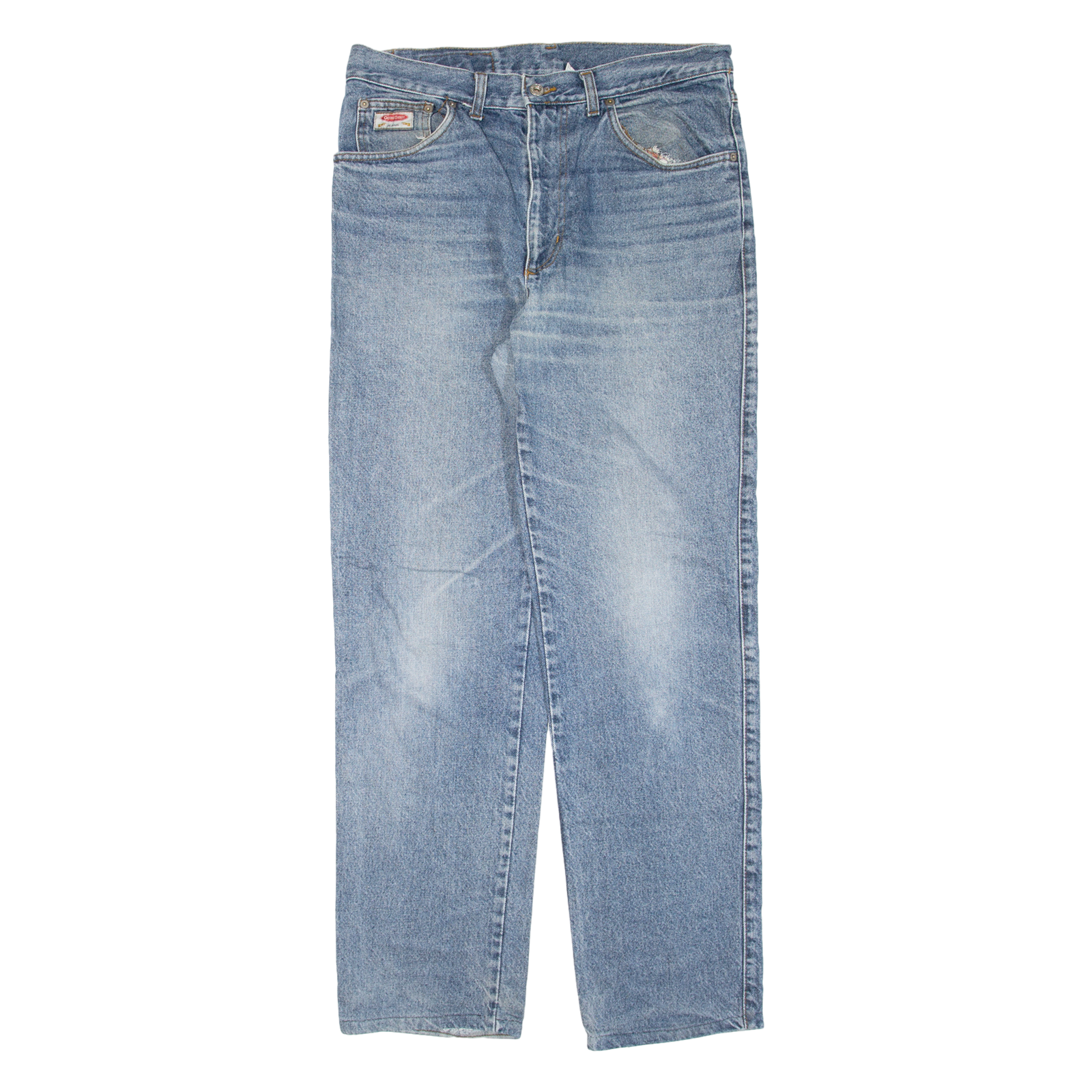 GENERAL COMPANY Mens Jeans Blue Regular Straight W34 L32 Refurbished - N/A refurbished available on Cerqular