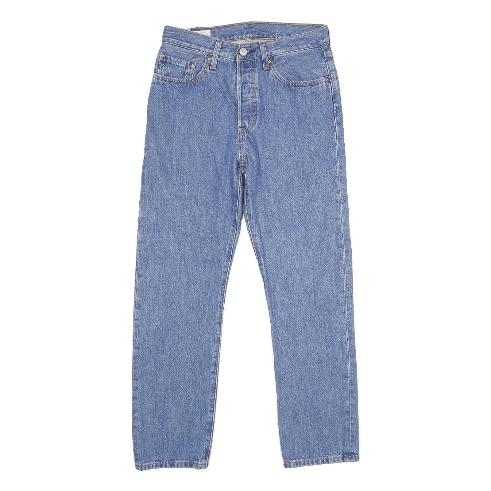 LEVI'S 501 BIG E Womens Jeans Blue Classic Straight Denim Medium W26 L28 Vintage Refurbished - N/A refurbished available on Cerqular