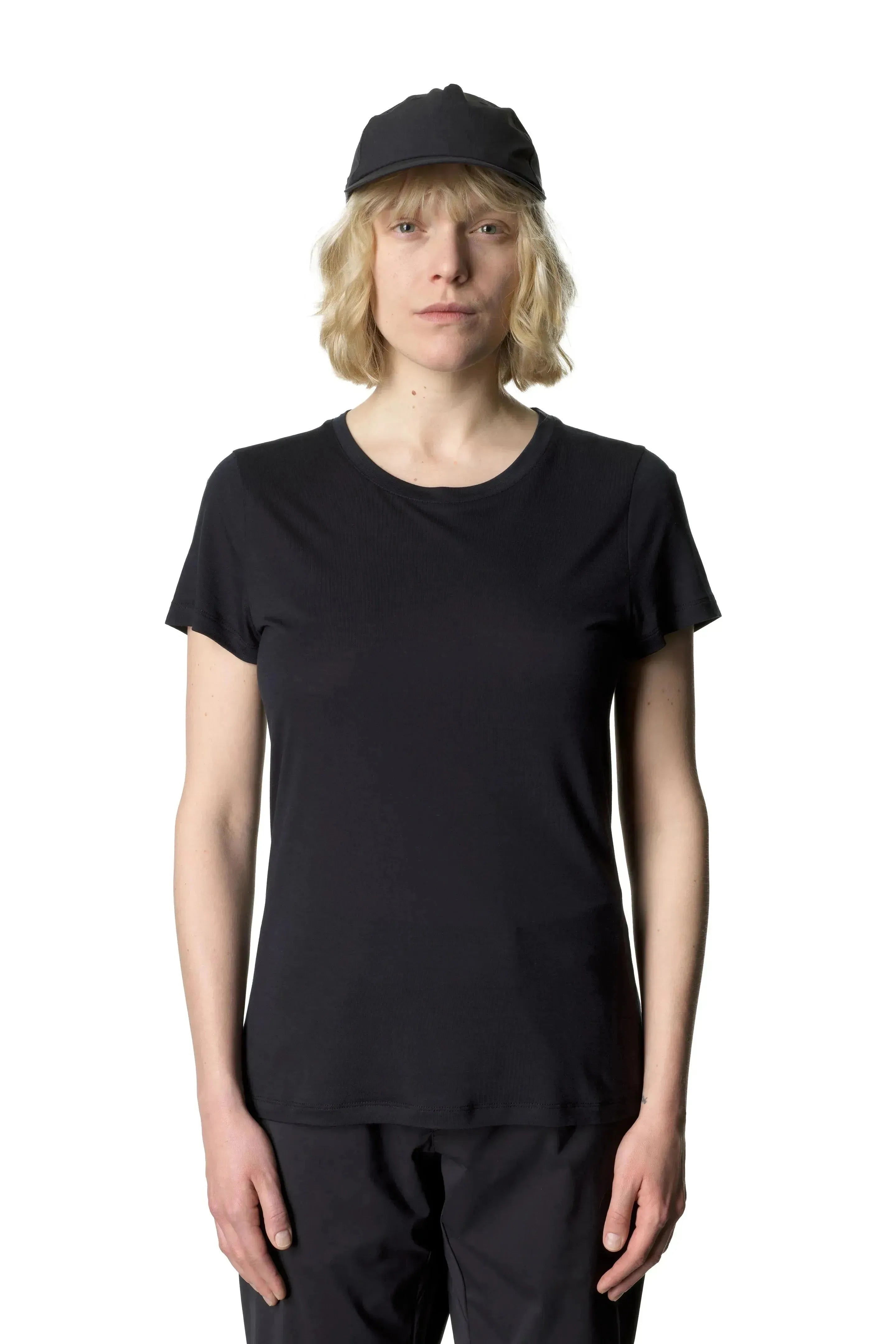 W's Tree Tee | Color: true black | Size: XL Refurbished - Houdini Sportswear refurbished available on Cerqular