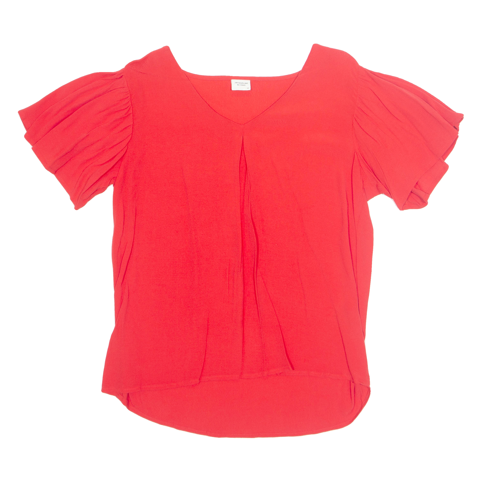 Womens Top Red V-Neck L Refurbished - N/A refurbished available on Cerqular
