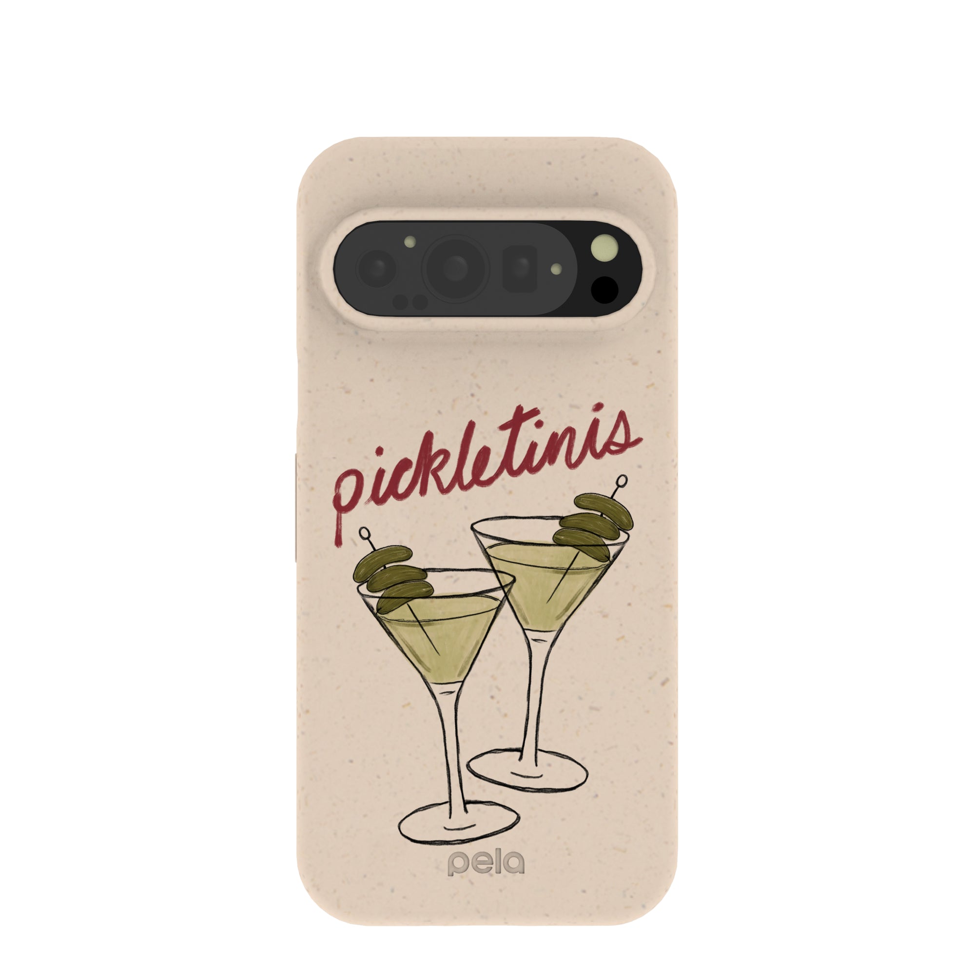 Seashell Pickletinis Google Pixel 9/9 Pro Case Refurbished - Pela Case refurbished available on Cerqular