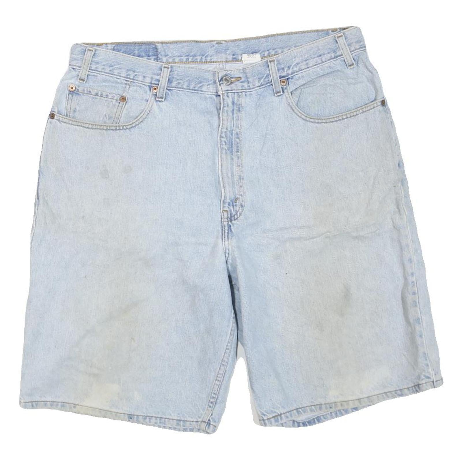 LEVI'S Mens Shorts Light Blue Denim XL W38 Classic Fit Casual Cotton Blend Refurbished - N/A refurbished available on Cerqular