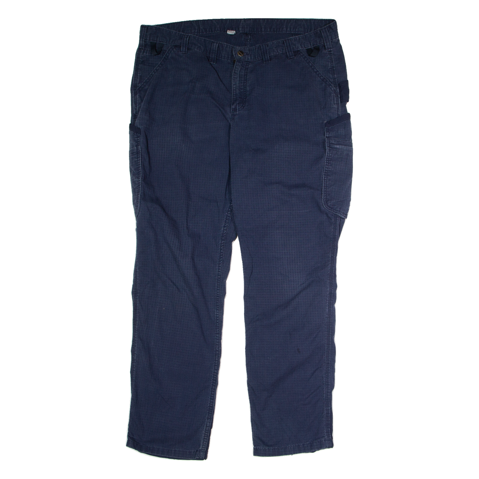 CARHARTT Workwear Cargo Womens Trousers Blue Relaxed Straight W40 L30 Refurbished - N/A refurbished available on Cerqular