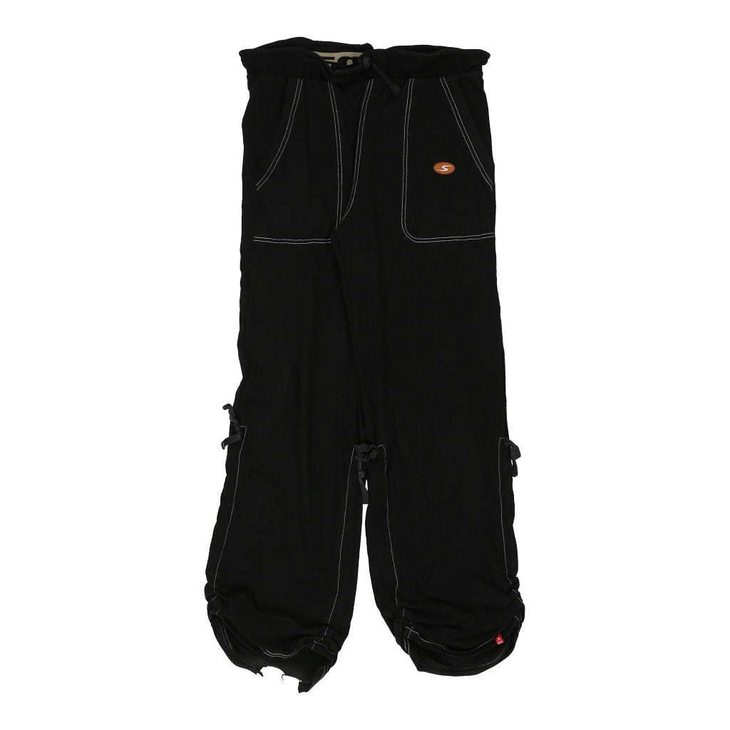 Six Tracksuit - 2XL Black Polyester Refurbished - Thrifted (note: this is a term often used to describe second- refurbished available on Cerqular