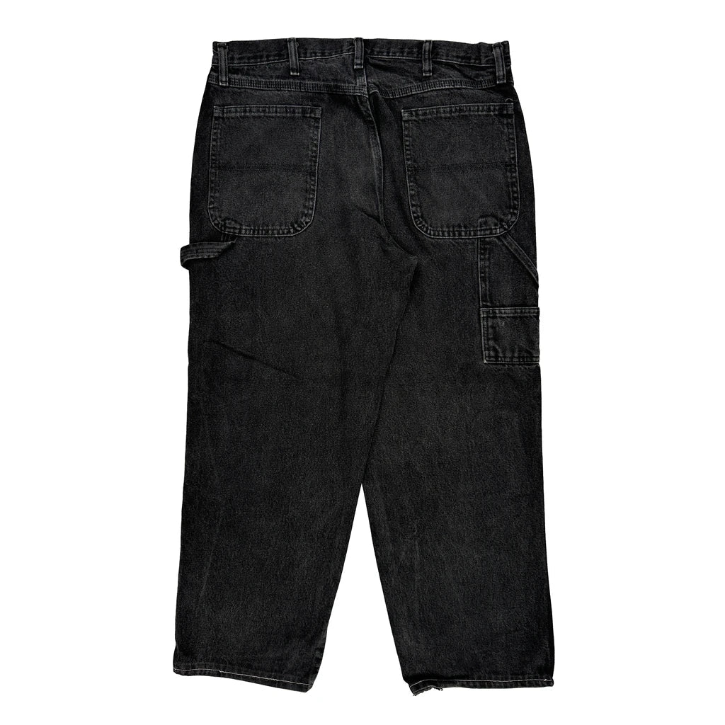 Unbranded Carpenter Jeans - 36W 30L Black Cotton Refurbished - Thrifted (note: this is a term often used to describe second- refurbished available on Cerqular