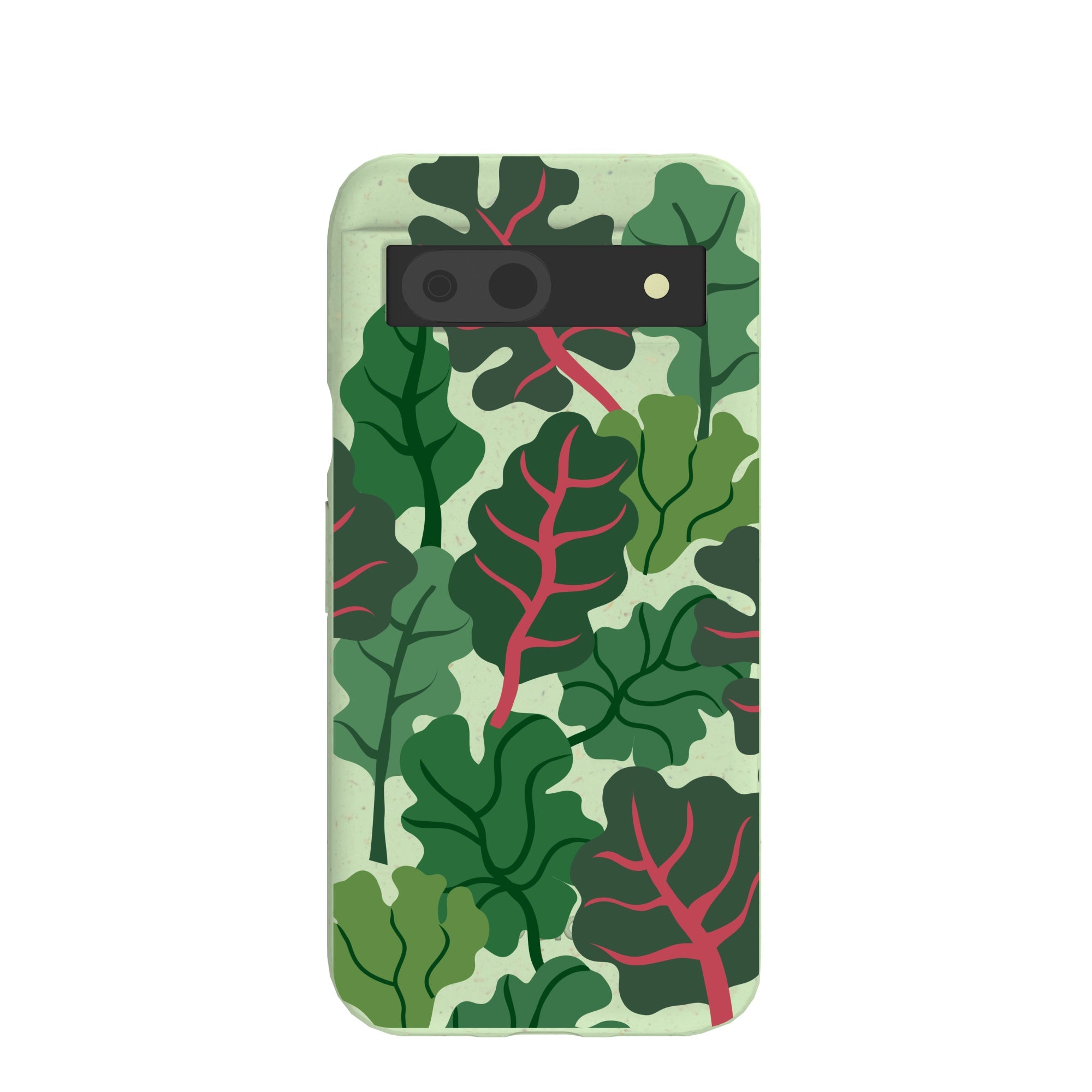 Sage Green Leafy Greens Google Pixel 8a Case Refurbished - Pela Case refurbished available on Cerqular