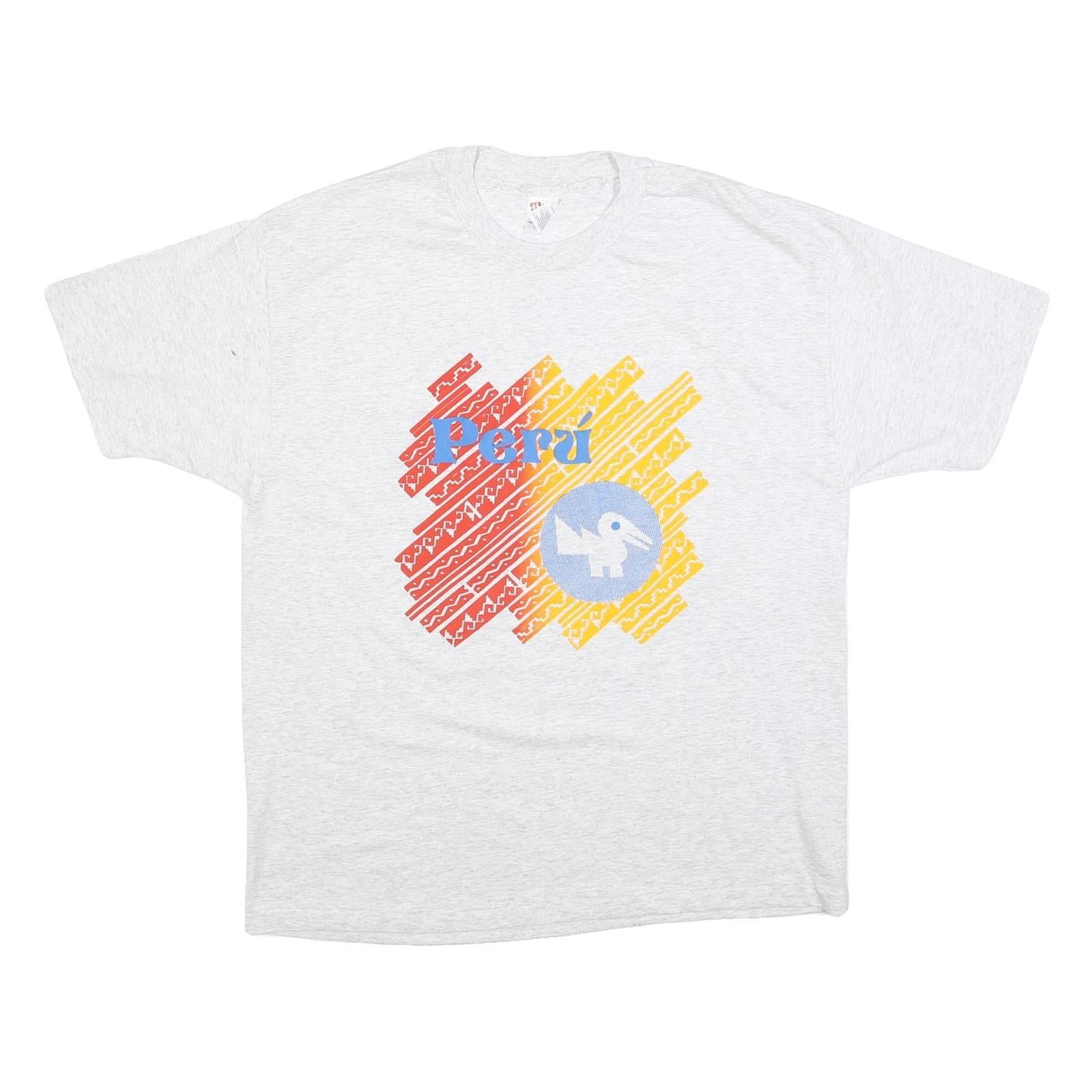 Buy HANES Mens White Peru Graphic T-Shirt XL Short Sleeve Crew Neck Cotton Blend Refurbished - $12.99 HANES Mens White Peru Graphic T-Shirt XL Short Sleeve Crew Neck Cotton Blend Refurbished - N/A refurbished available on Cerqular