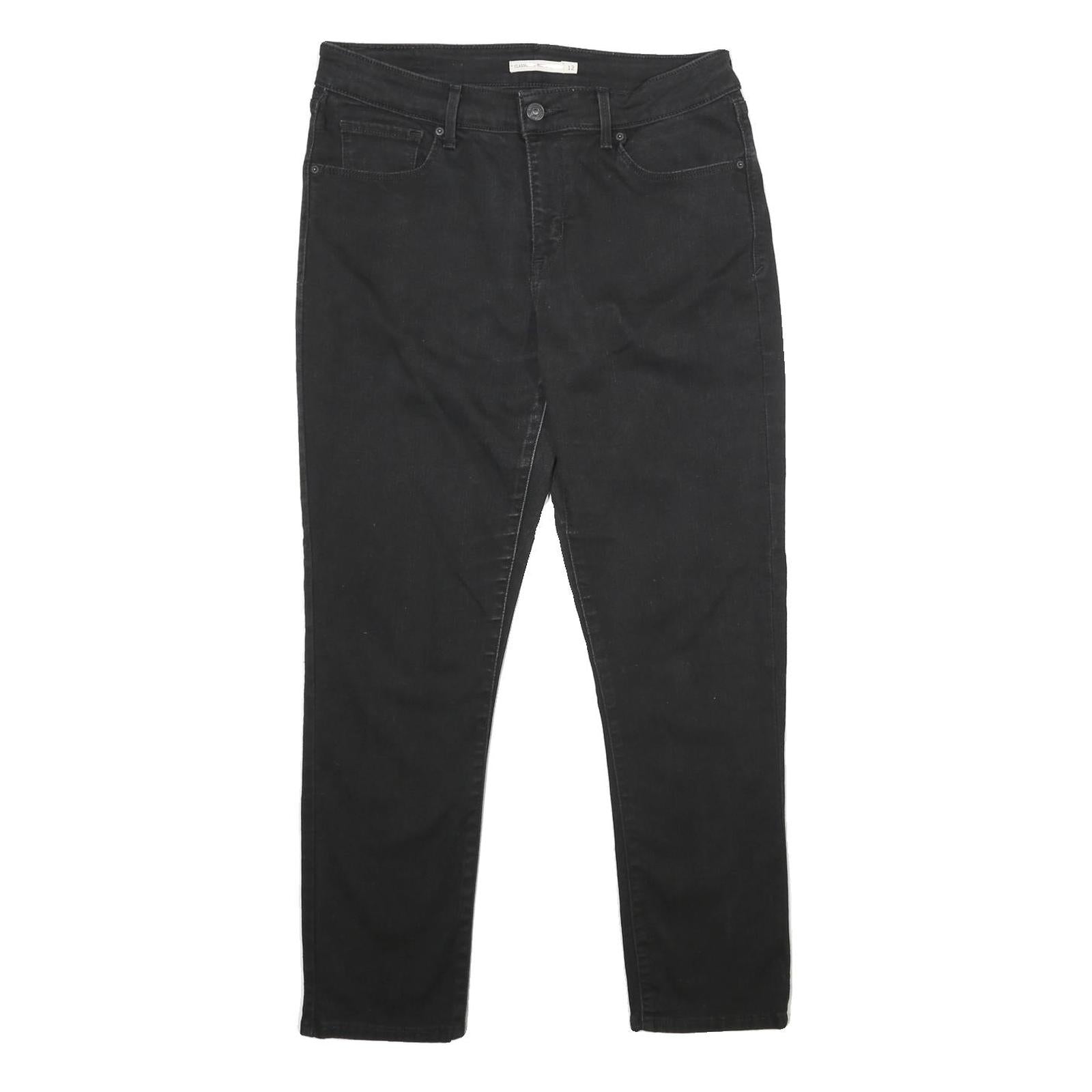 Buy LEVI'S Classic Mid Rise Skinny Womens Jeans Black Cotton Blend W31 L28 Zip Refurbished - $41.59 LEVI'S Classic Mid Rise Skinny Womens Jeans Black Cotton Blend W31 L28 Zip Refurbished - N/A refurbished available on Cerqular