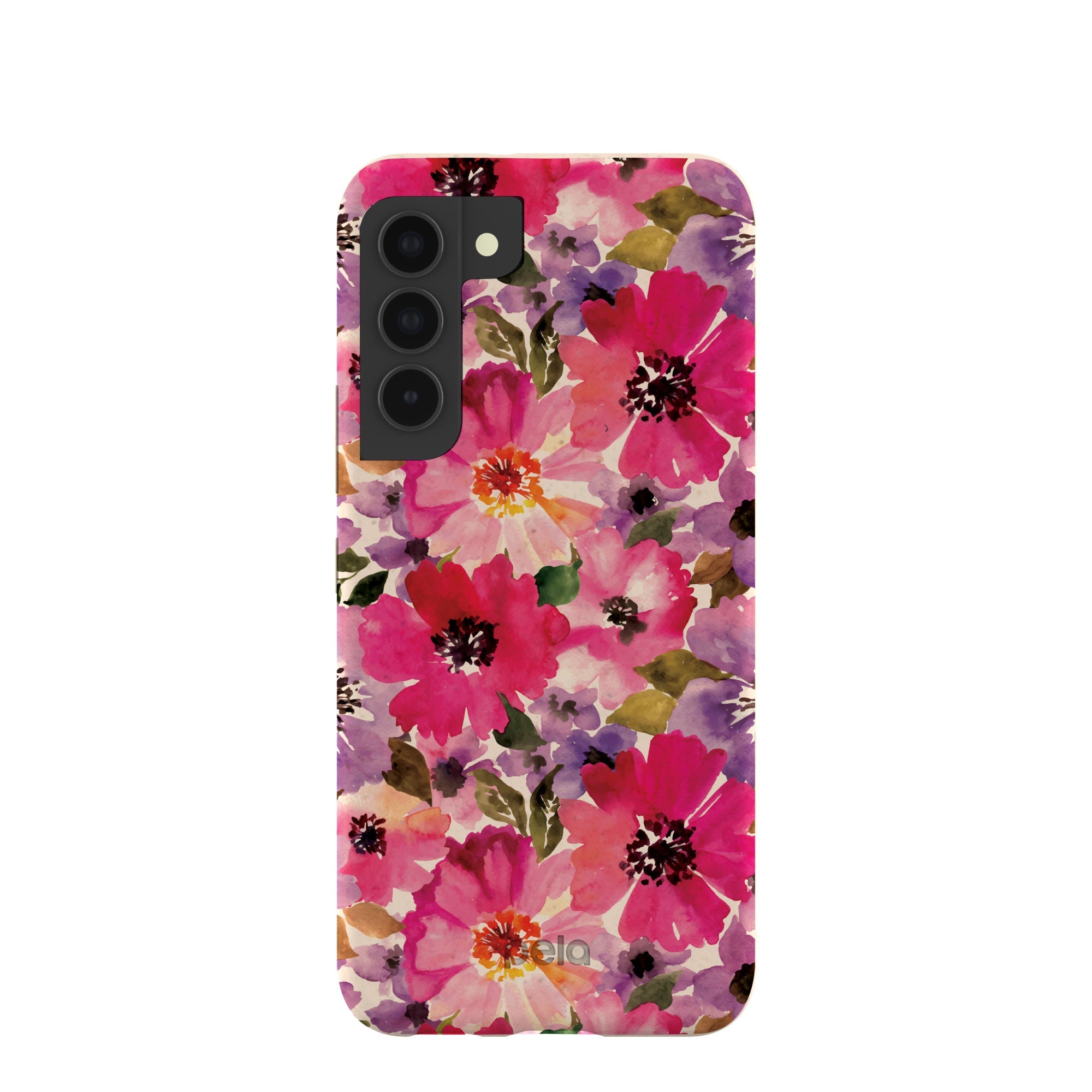 Seashell Painted Petals Samsung Galaxy S22 Case Refurbished - Pela Case refurbished available on Cerqular