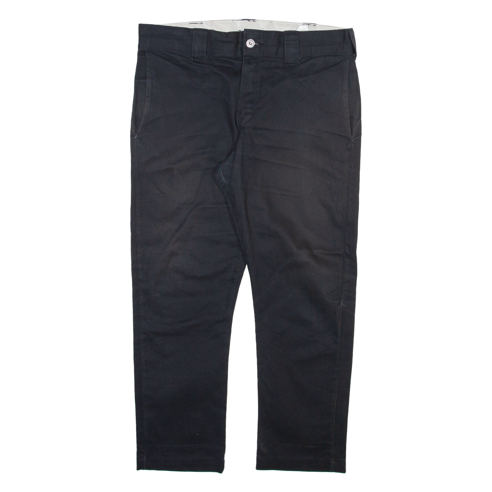 DICKIES Mens Trousers Black Slim Skinny W31 L24 Refurbished - N/A refurbished available on Cerqular