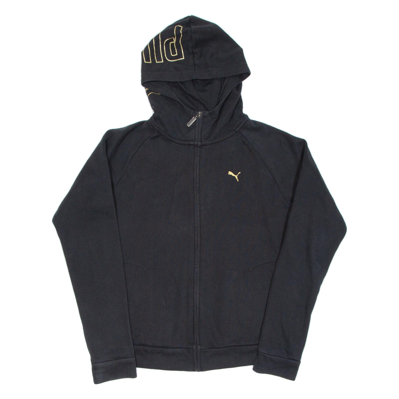 PUMA Womens Black Hoodie Full Zip M Refurbished - N/A refurbished available on Cerqular