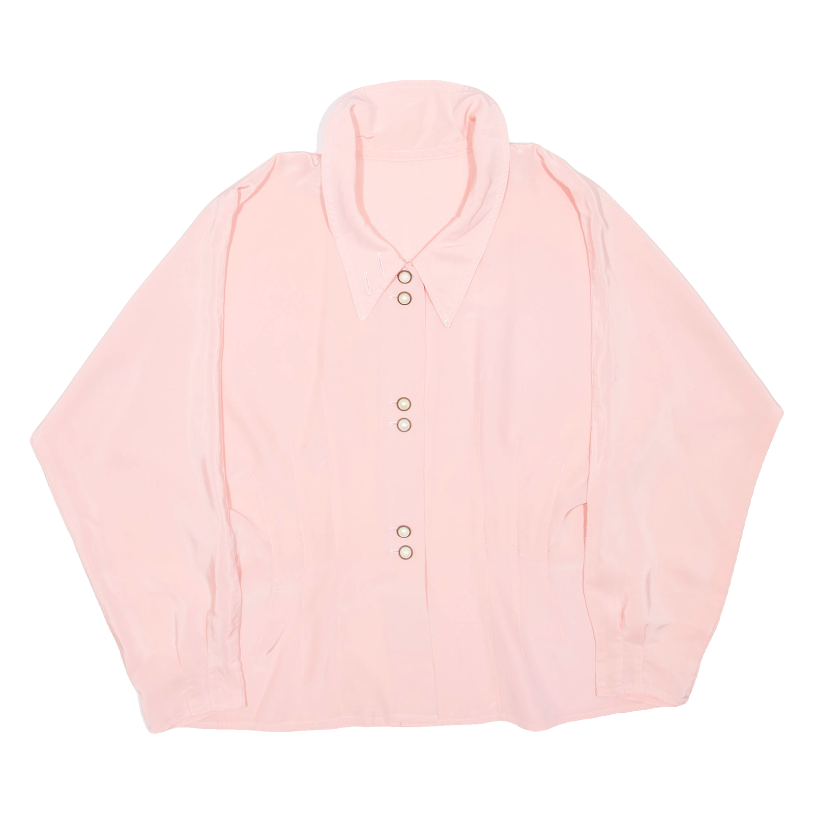 Buy Womens Blouse Pink Collared Long Sleeve L Refurbished - $16.89 Womens Blouse Pink Collared Long Sleeve L Refurbished - N/A refurbished available on Cerqular