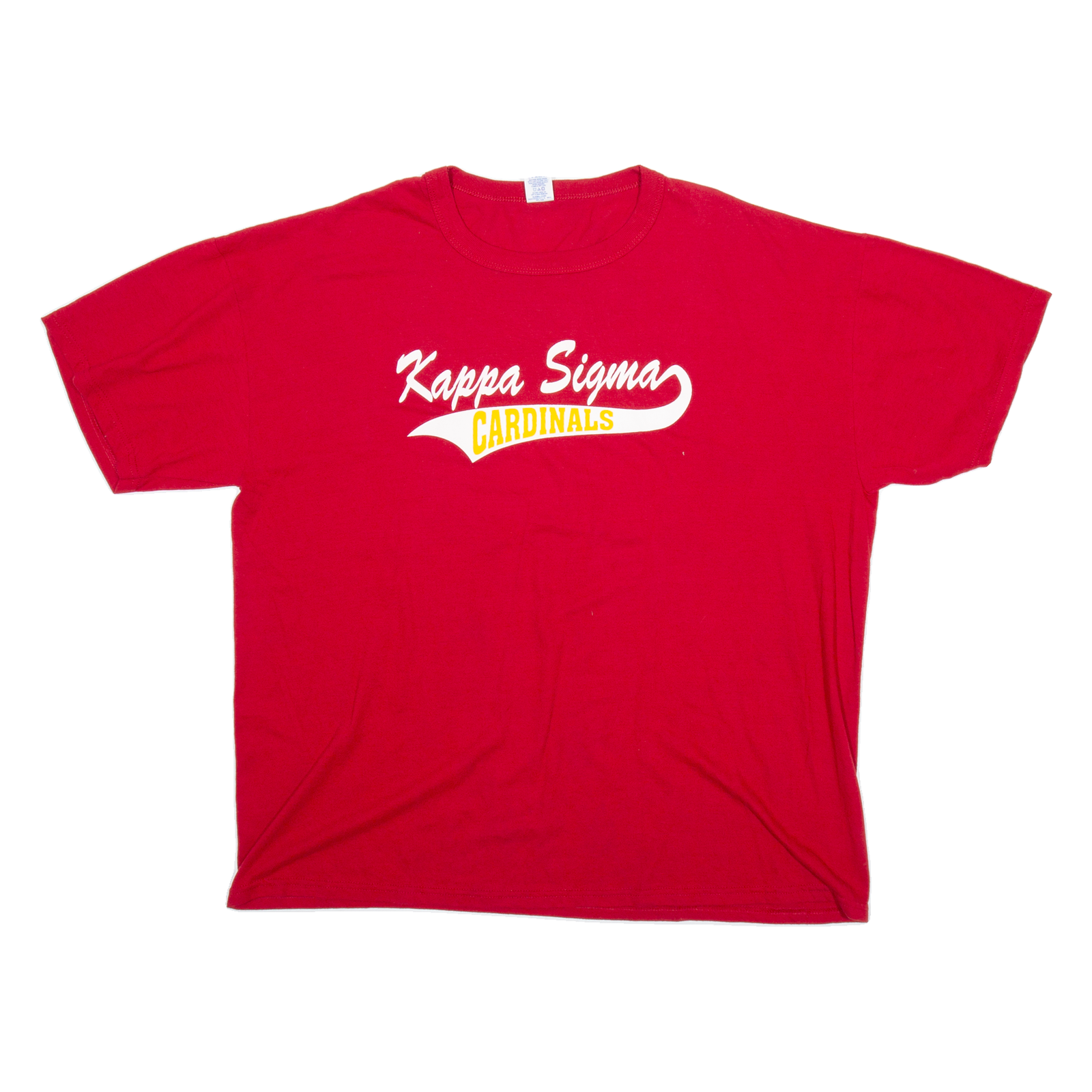 RUSSELL ATHLETIC Kappa Sigma Mens T-Shirt Red USA XL Refurbished - N/A refurbished available on Cerqular