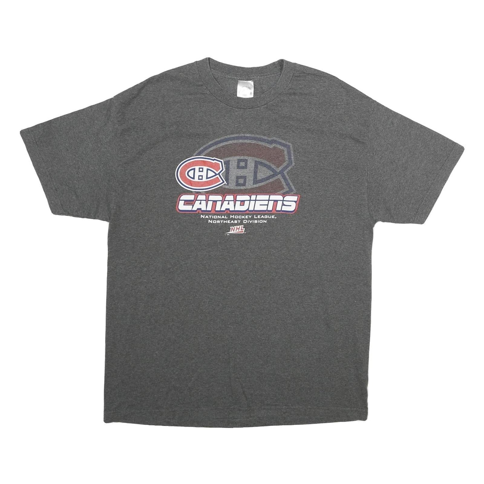 Buy NHL Mens Grey Canadiens Graphic T-Shirt XL Short Sleeve Crew Neck Cotton Refurbished - $18.19 NHL Mens Grey Canadiens Graphic T-Shirt XL Short Sleeve Crew Neck Cotton Refurbished - N/A refurbished available on Cerqular