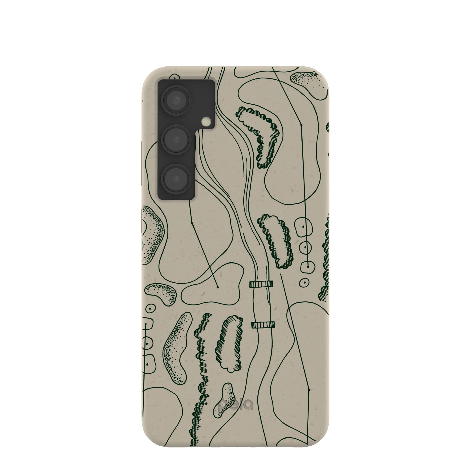 London Fog Golf Course Samsung Galaxy S24+(Plus) Case Refurbished - Pela Case refurbished available on Cerqular