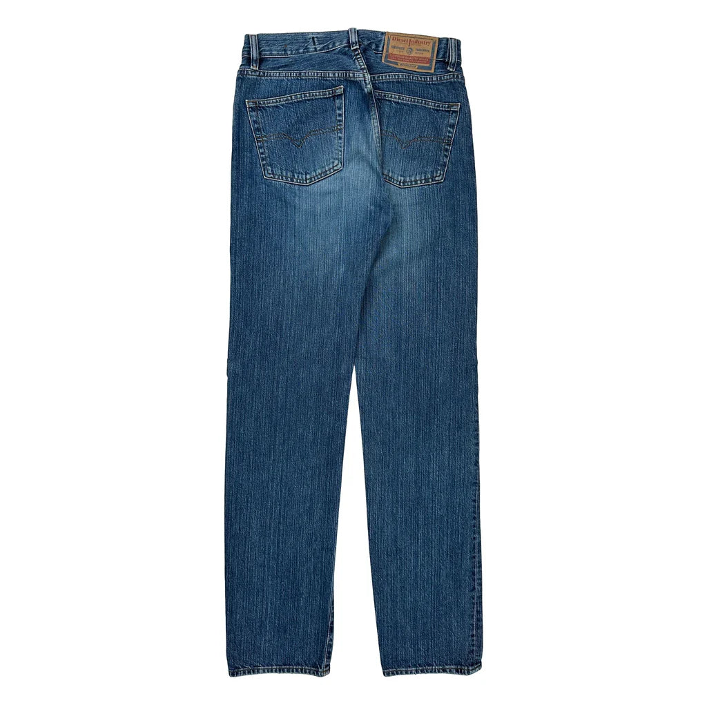 Diesel Jeans - 30W 31L Blue Denim Refurbished - Thrifted (note: this is a term often used to describe second- refurbished available on Cerqular