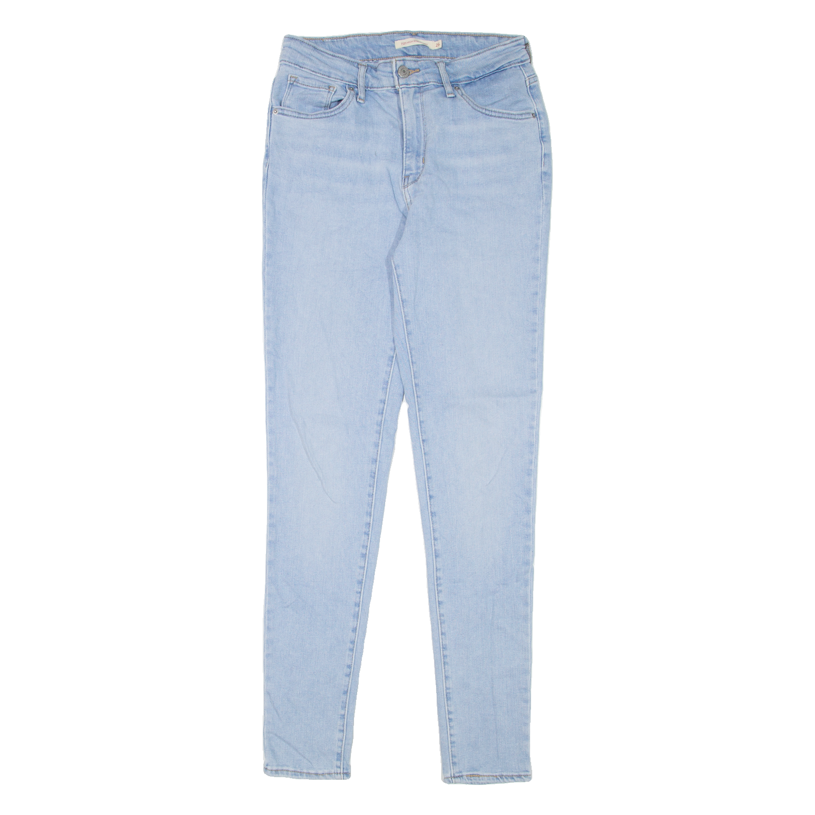 Buy LEVI'S 721 HIgh Rise Womens Jeans Blue Slim Skinny W26 L30 Refurbished - $21.83 LEVI'S 721 HIgh Rise Womens Jeans Blue Slim Skinny W26 L30 Refurbished - N/A refurbished available on Cerqular