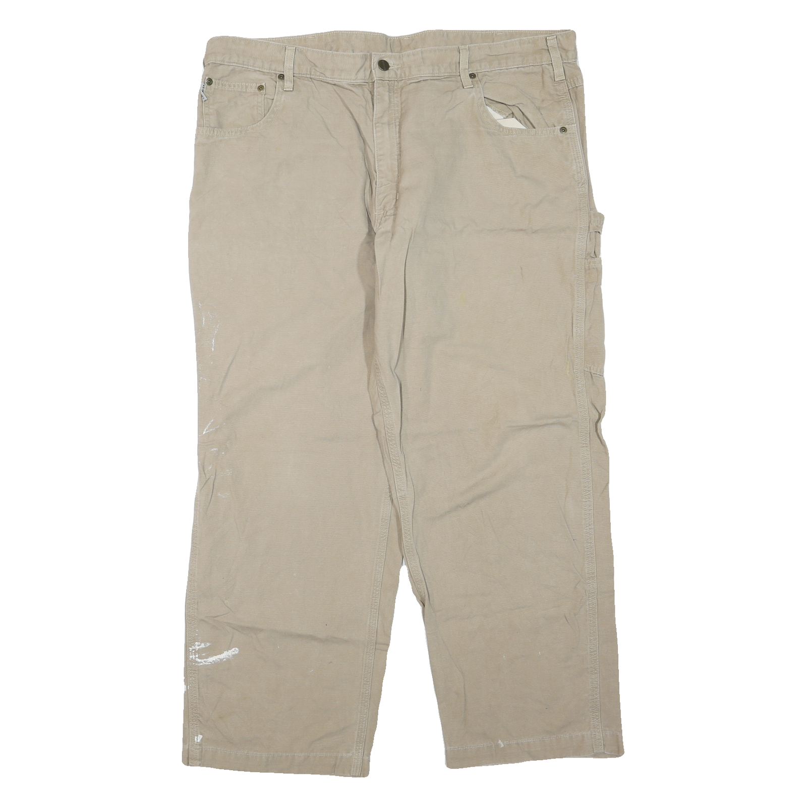Buy CARHARTT Mens Jeans Beige Regular Straight Denim W42 L30 Workwear Zip Pocket Refurbished - $53.29 CARHARTT Mens Jeans Beige Regular Straight Denim W42 L30 Workwear Zip Pocket Refurbished - N/A refurbished available on Cerqular