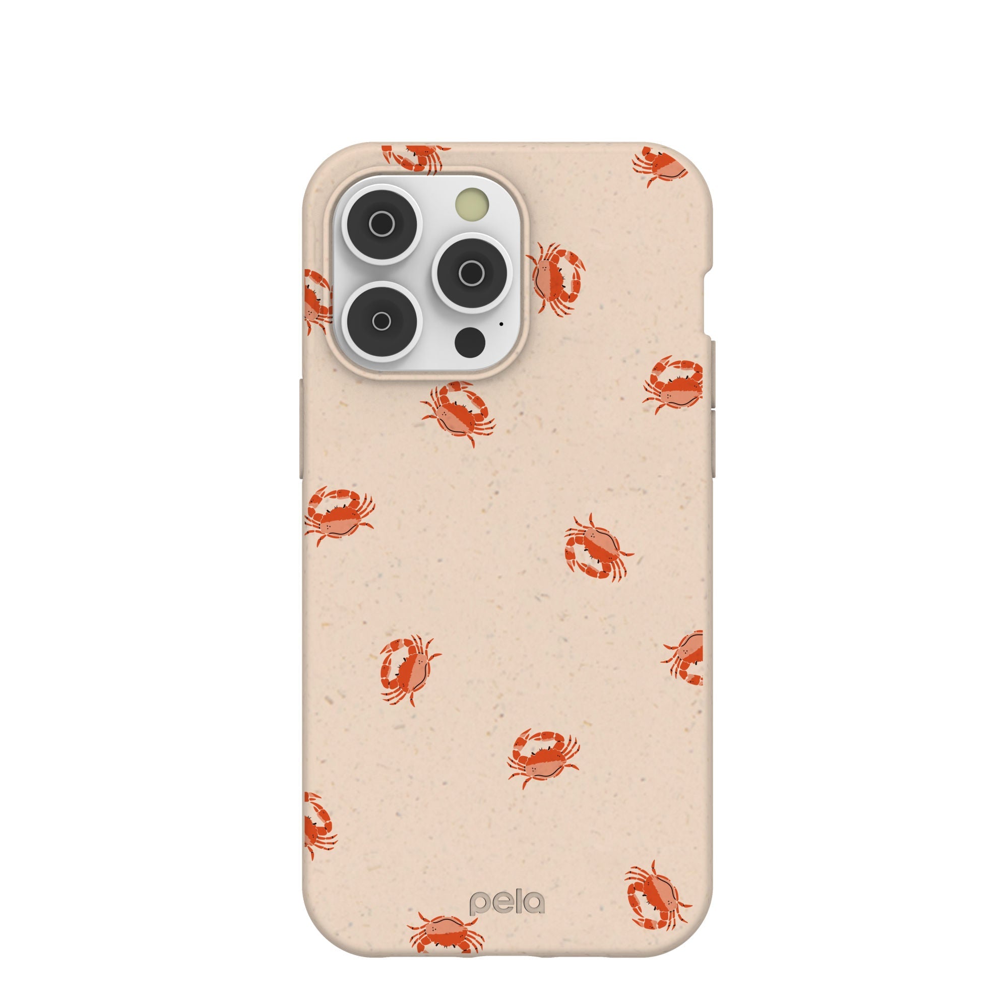 Seashell Lil Crabby iPhone 14 Pro Max Case Refurbished - Pela Case refurbished available on Cerqular